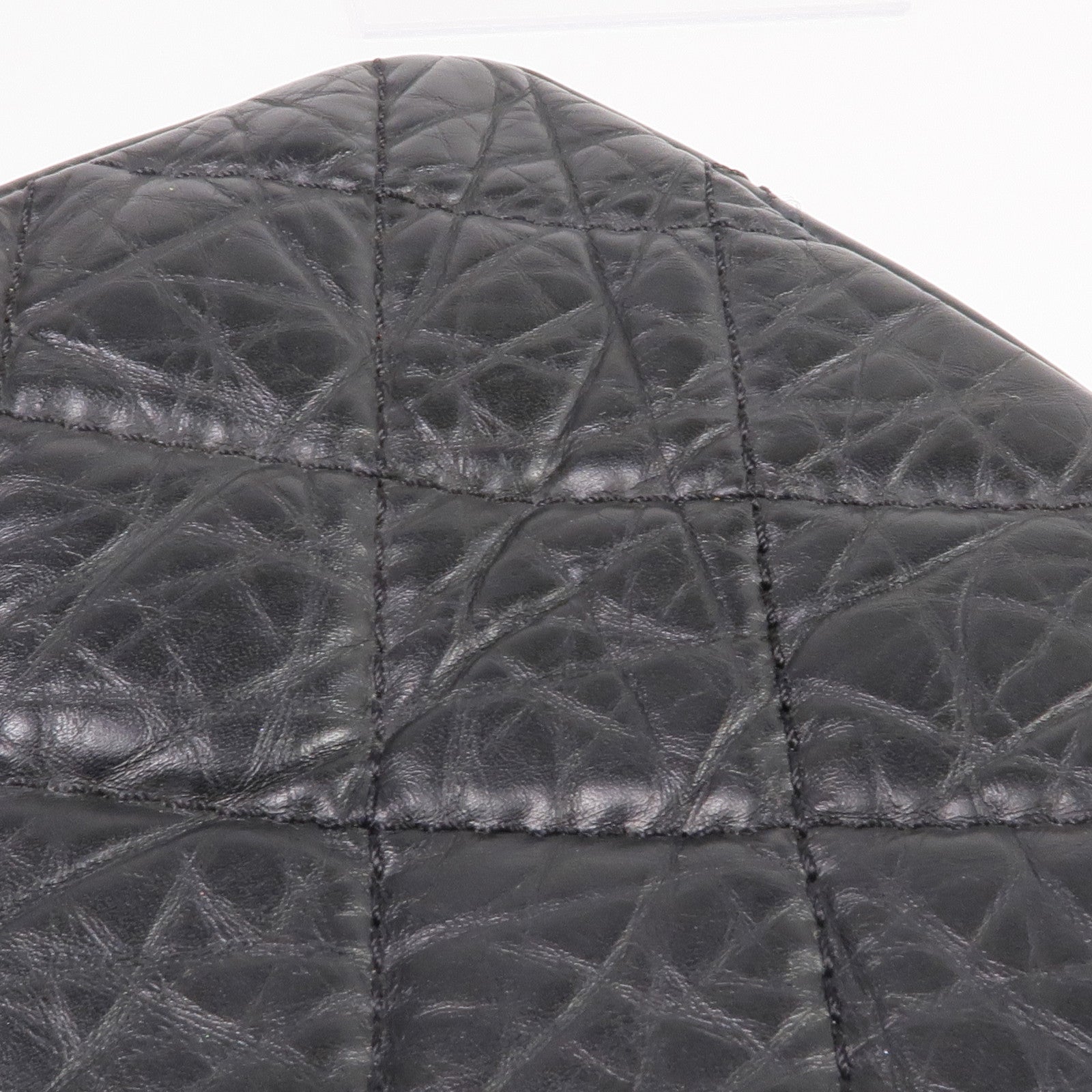 CHANEL 牛皮皮革2.55 Large金扣鏈帶肩背袋