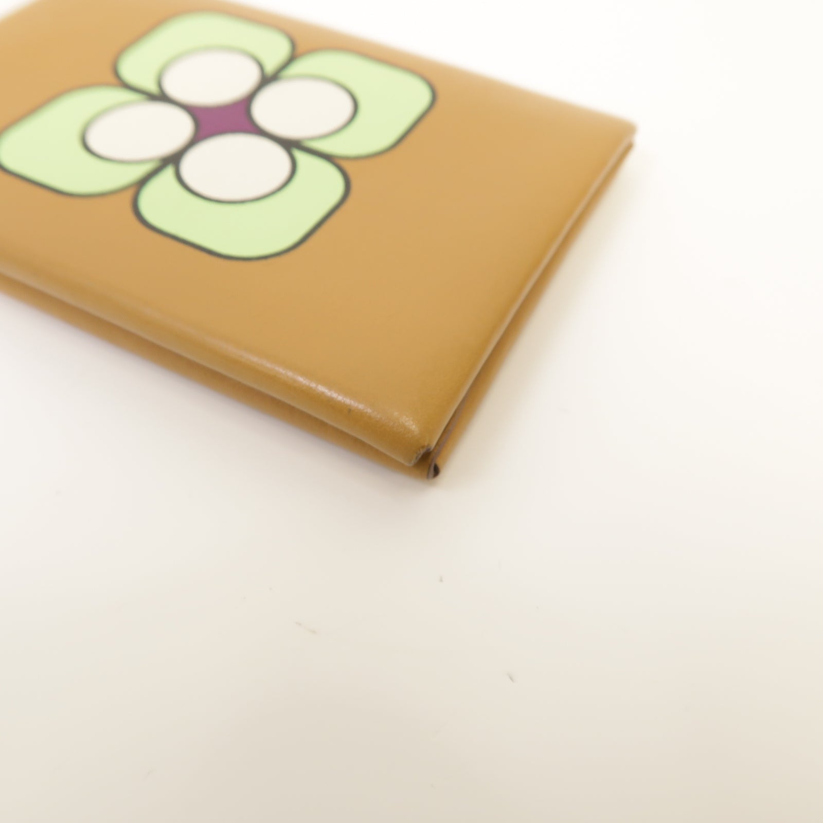 HERMES Swift皮革Calvi Duo Compact Card Holder銀扣卡片套芝麻色