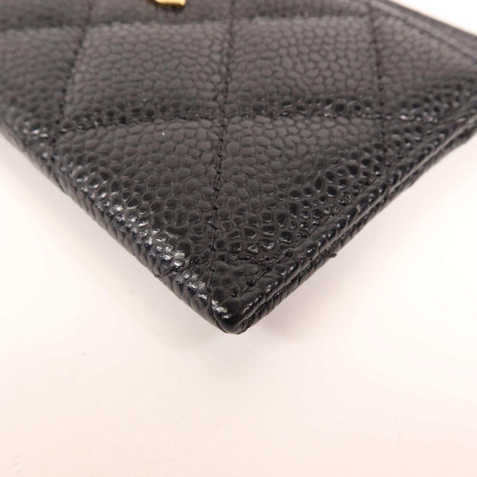 CHANEL 牛皮皮革Card Case金扣卡片套