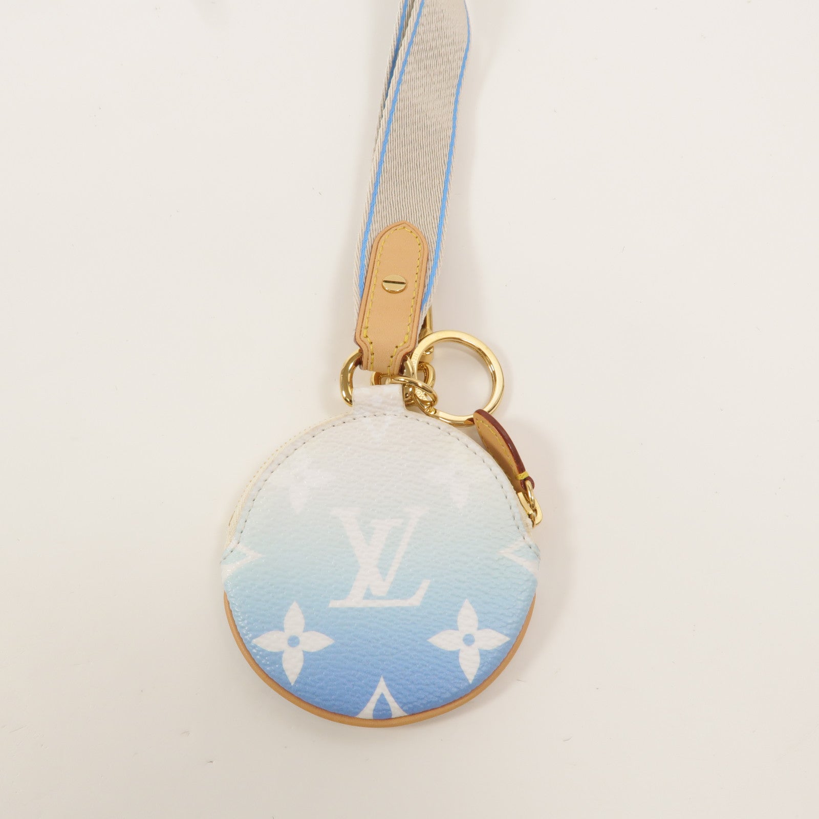 LOUIS VUITTON Monogram Giant By The Pool Lanyard Multi Pochette鎖匙包