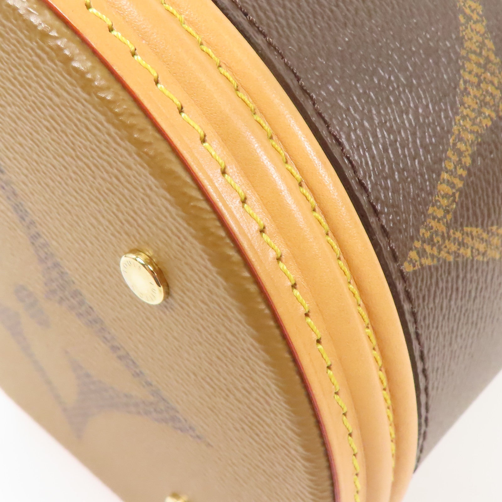 LOUIS VUITTON LV GHW Cannes 2way Shoulder Bag M44603 Monogram Giant Brown