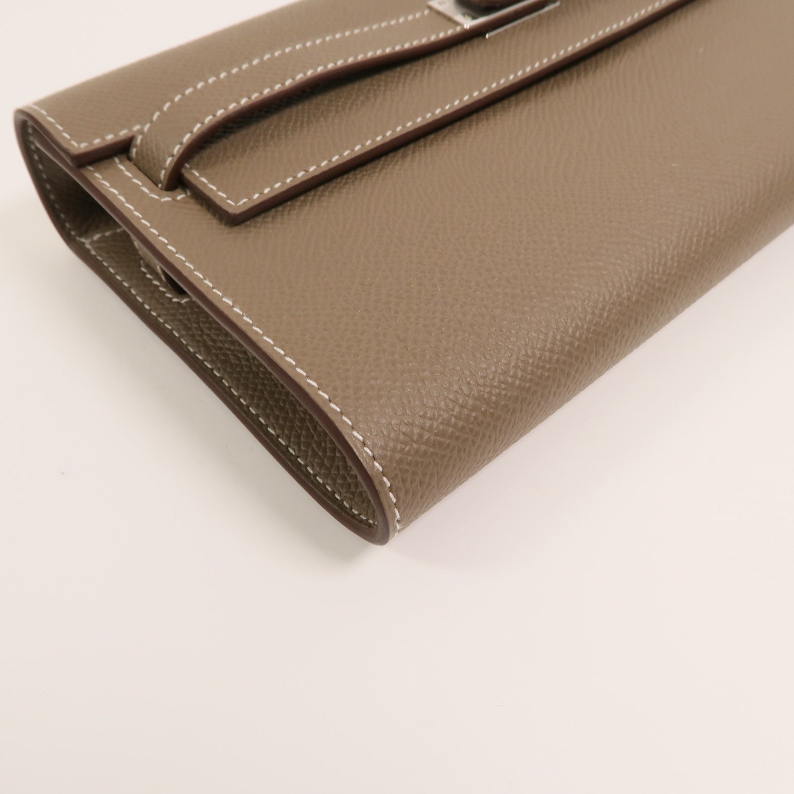 HERMES Epsom皮革Kelly To Go肩背袋Etoupe