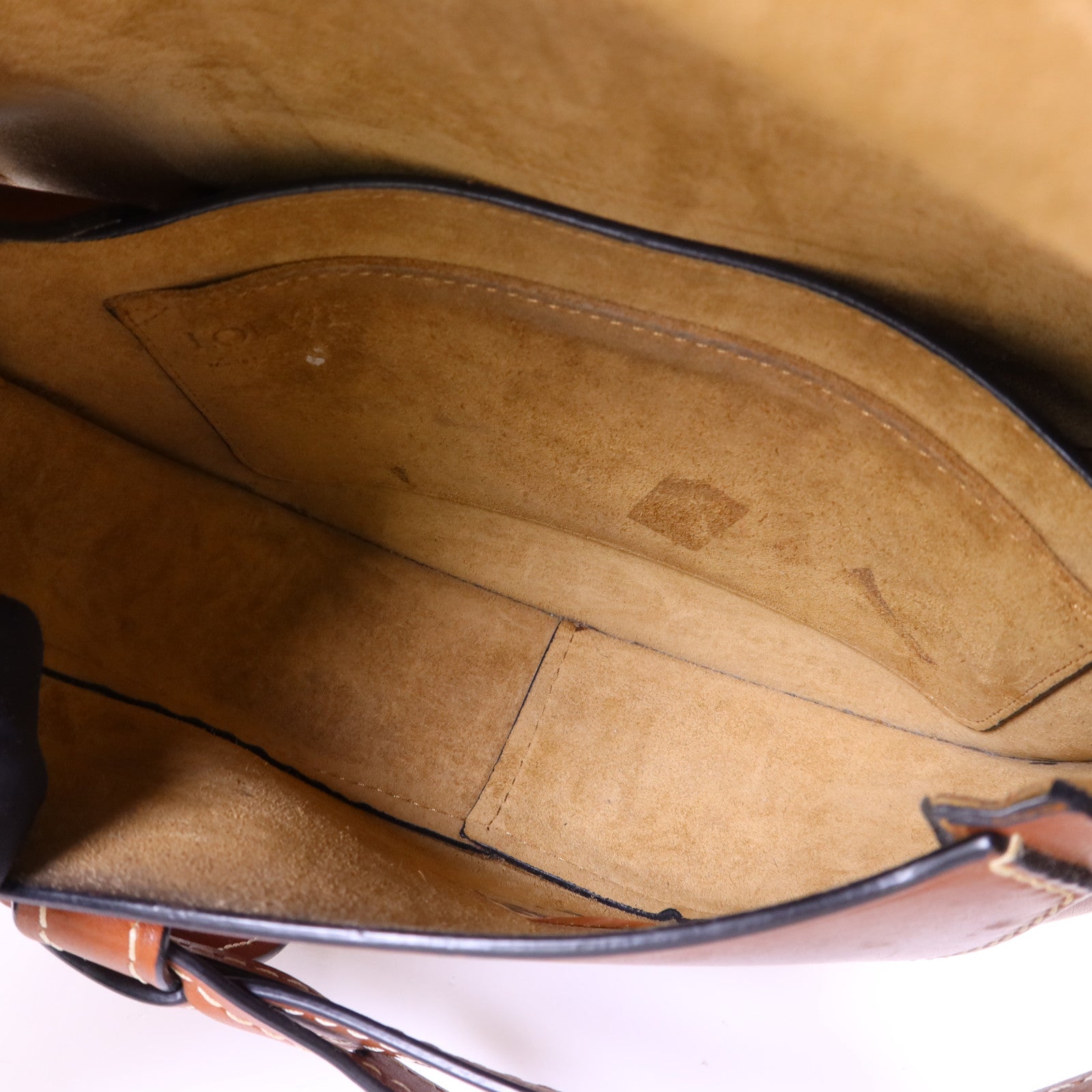 LOEWE 牛皮皮革Gate Small肩背袋