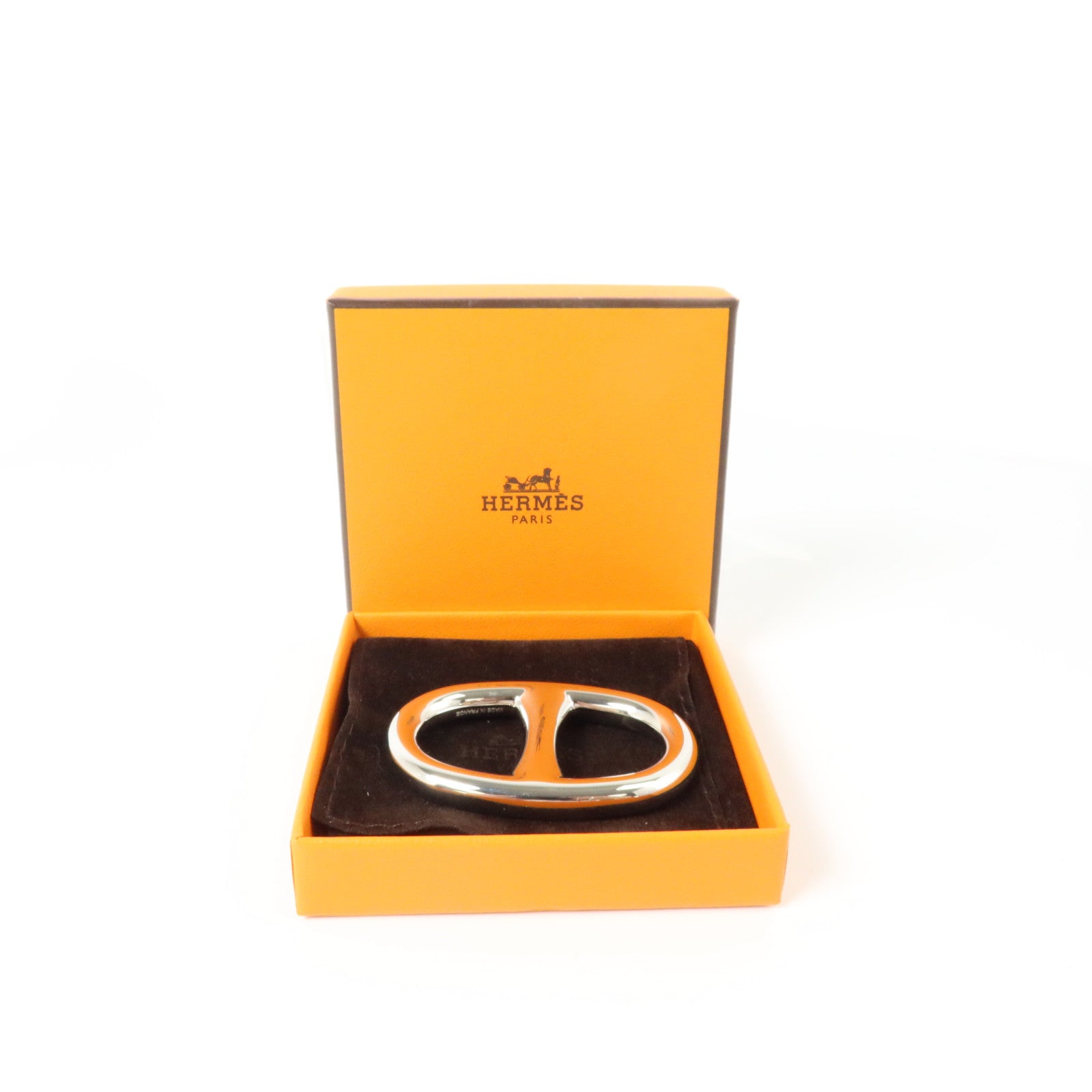 HERMES 金屬Chaine d'Ancre Scarf Ring絲巾扣