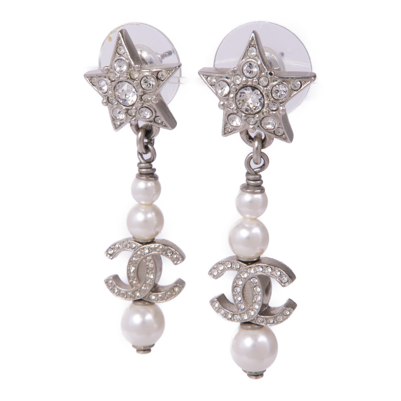 CHANEL PVC/金屬Earrings耳環