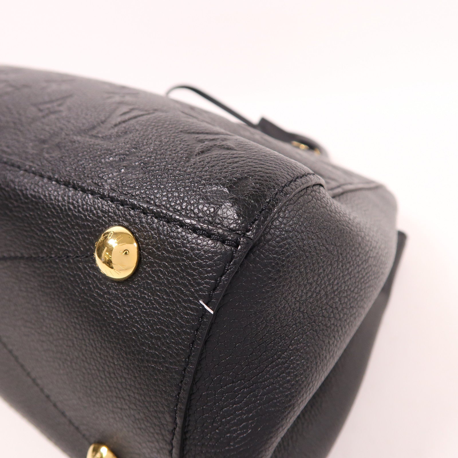 LOUIS VUITTON Monogram Empreinte Montaigne MM手挽肩背兩用袋