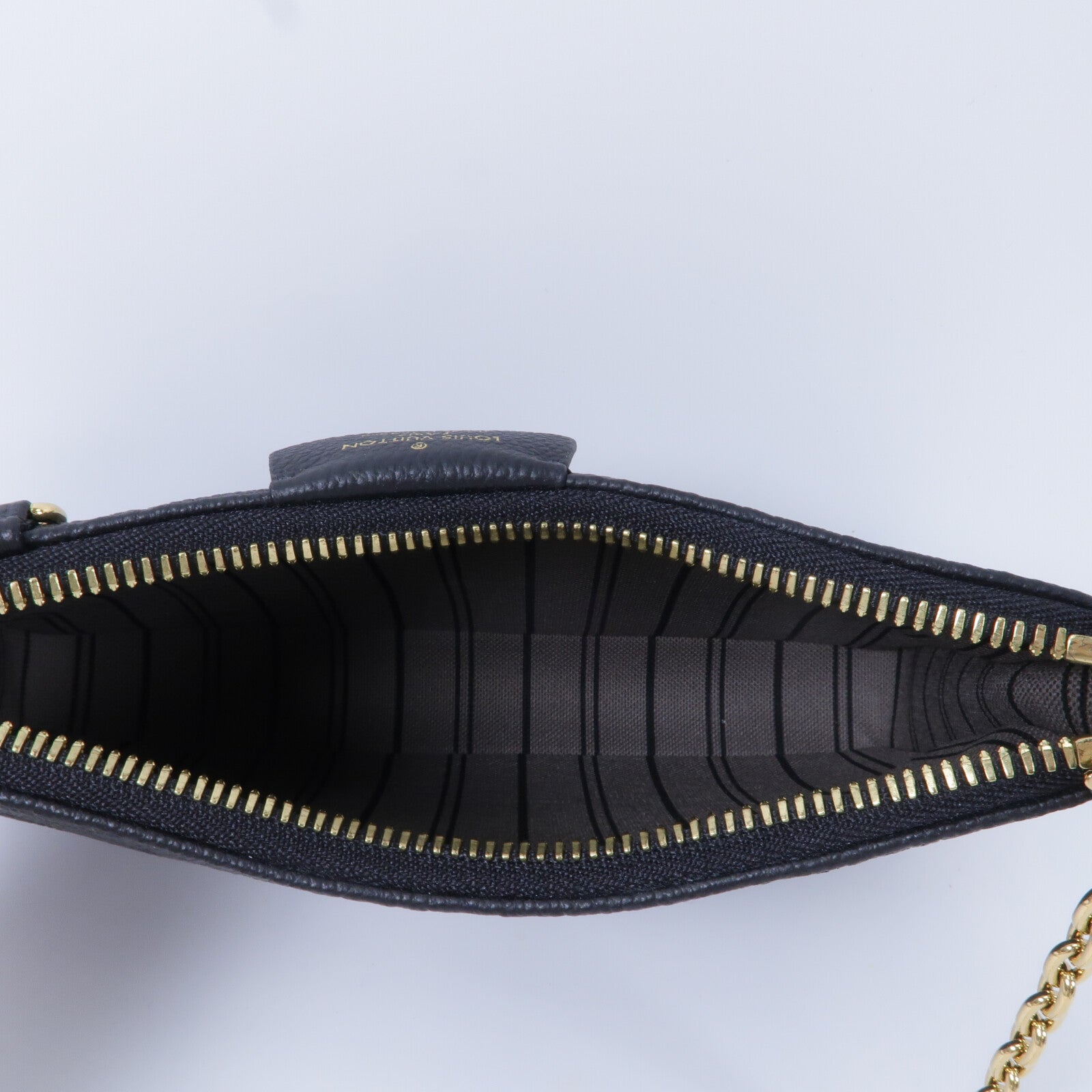 LOUIS VUITTON Monogram Empreinte Easy Pouch On Strap手挽肩背兩用袋