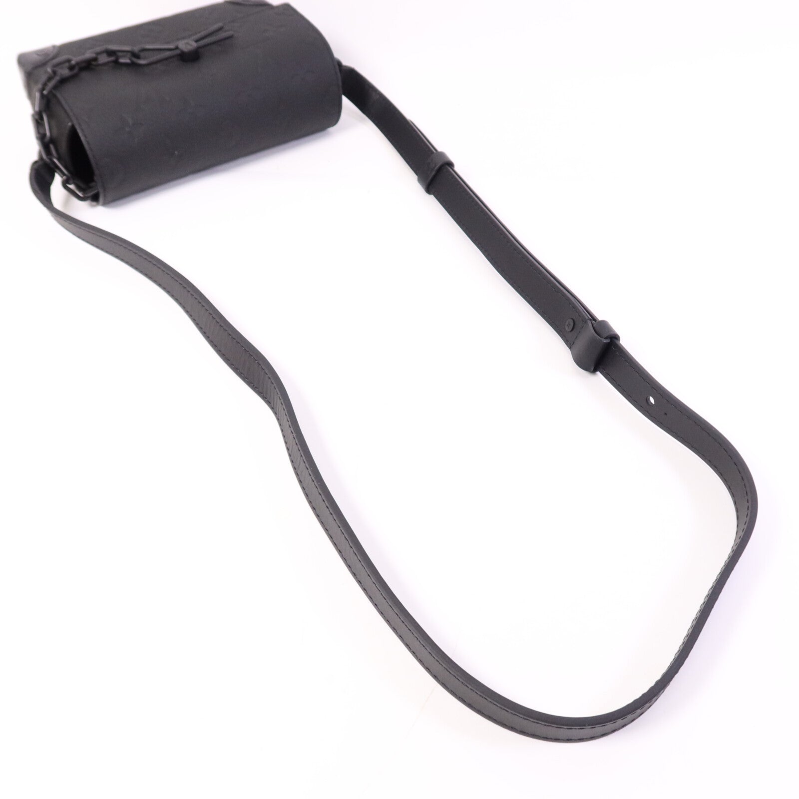 LOUIS VUITTON Monogram Taurillon Steamer Wearable Wallet肩背袋