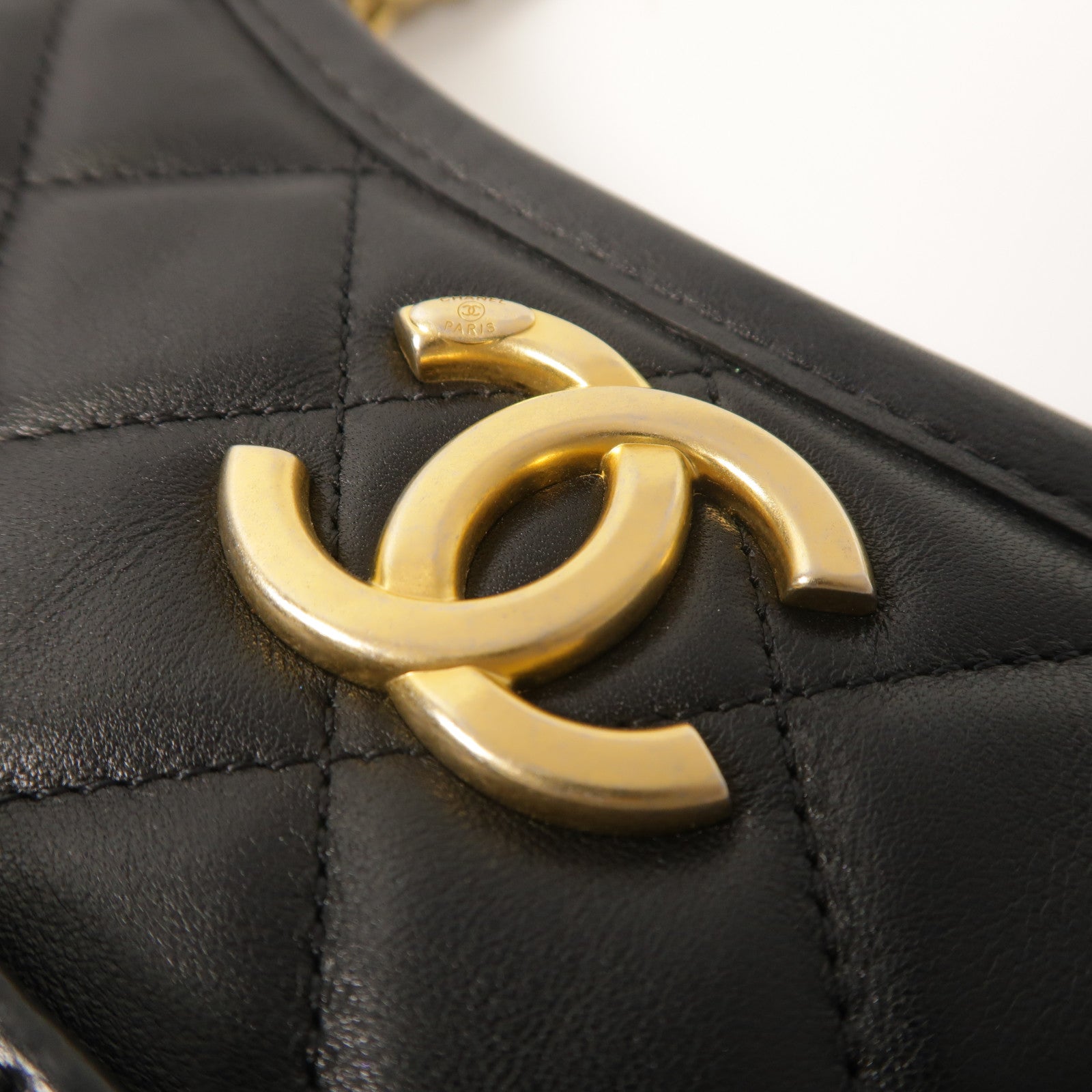 CHANEL 牛皮皮革24S Hobo手挽肩背兩用袋