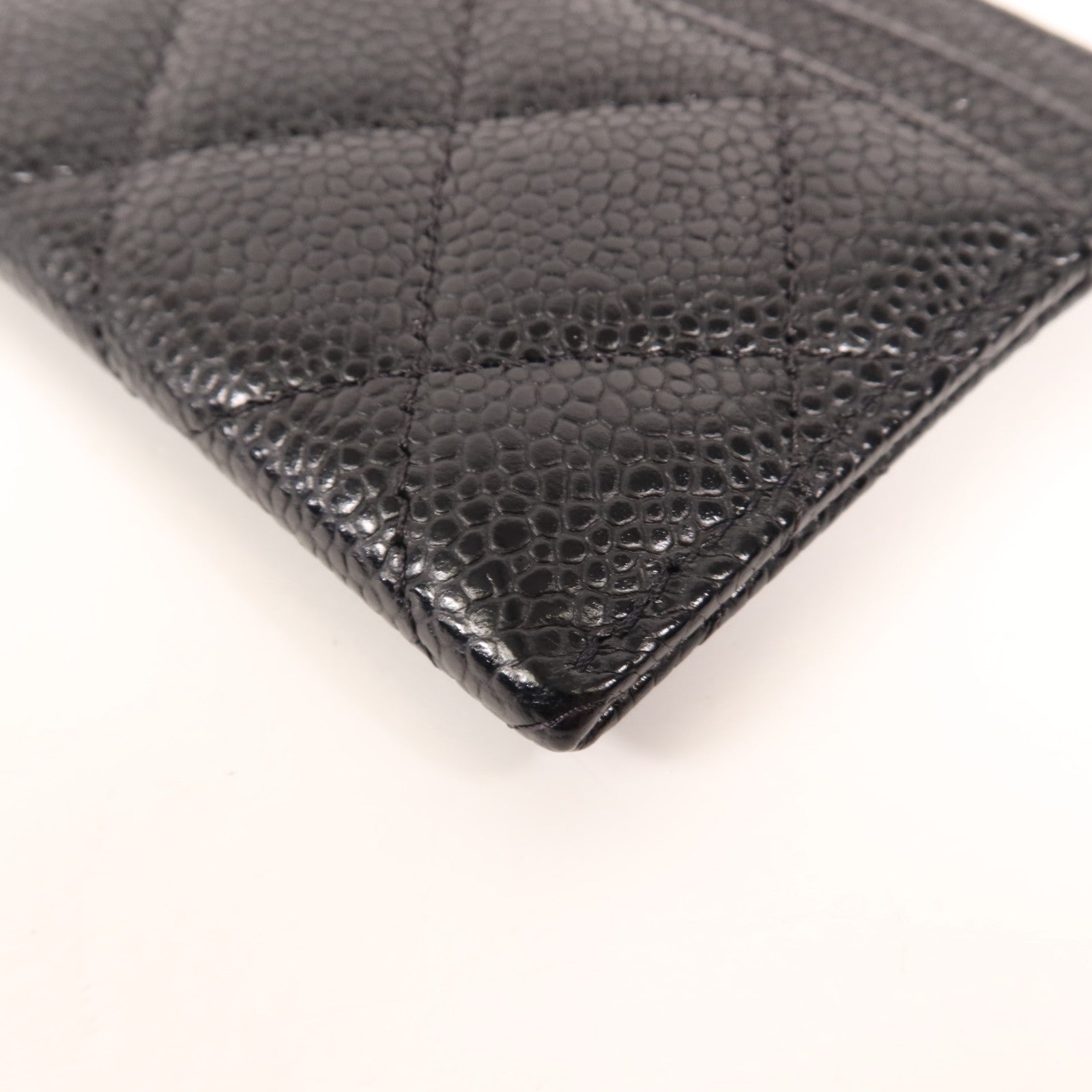 CHANEL 牛皮皮革Card Case金扣卡片套