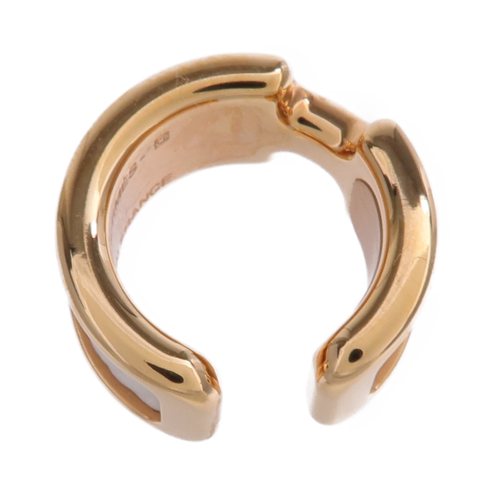 HERMES 金屬/Epsom皮革Olympe Ear Cuff耳夾