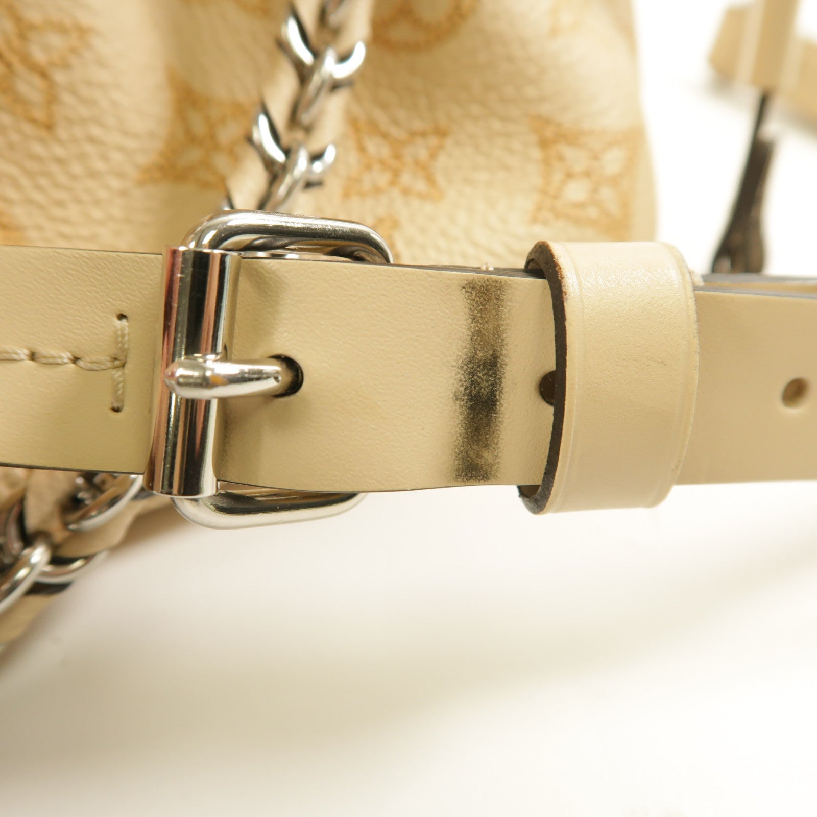 LOUIS VUITTON Mahina Bella Tote Mahina銀扣手挽肩背兩用袋