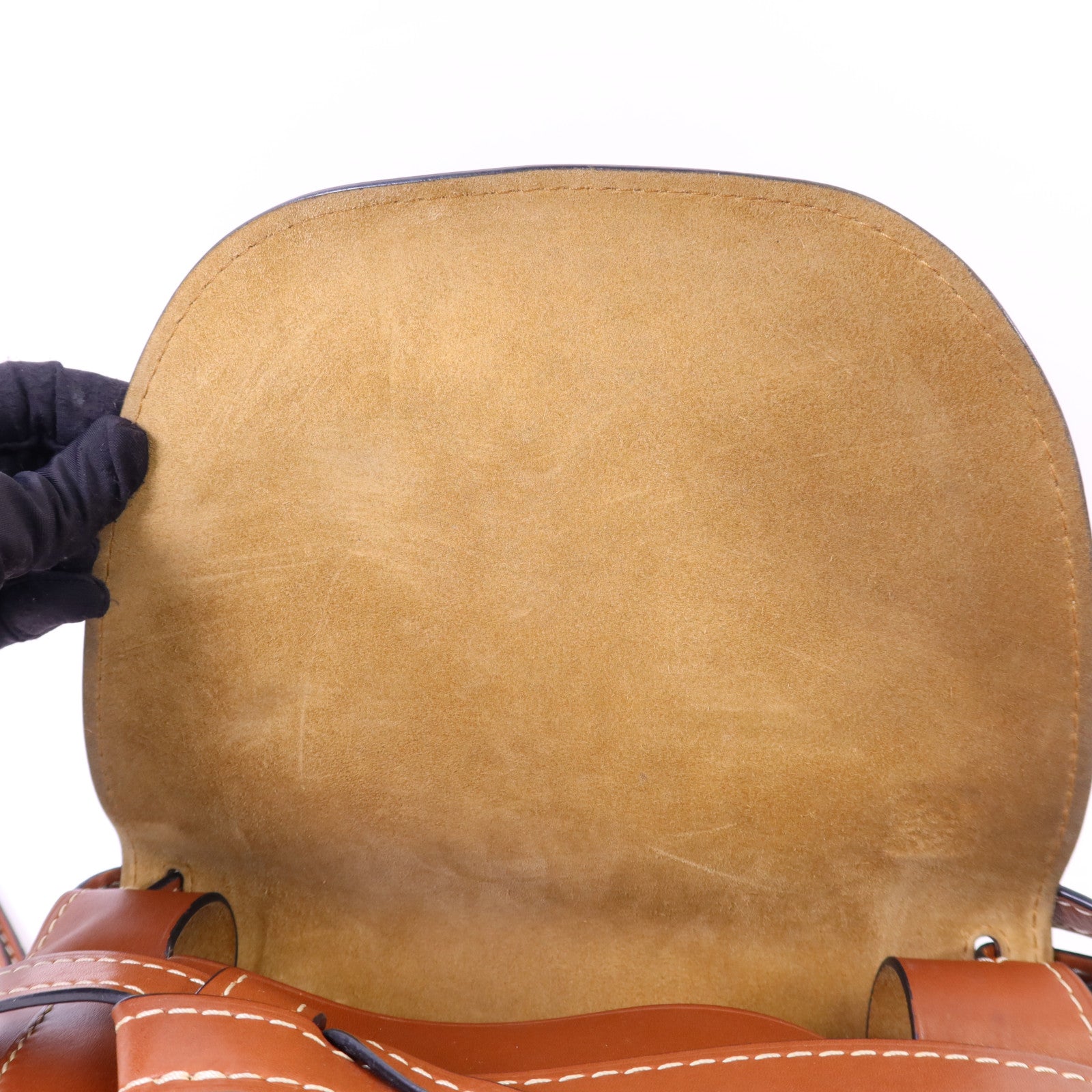 LOEWE 牛皮皮革Gate Small肩背袋