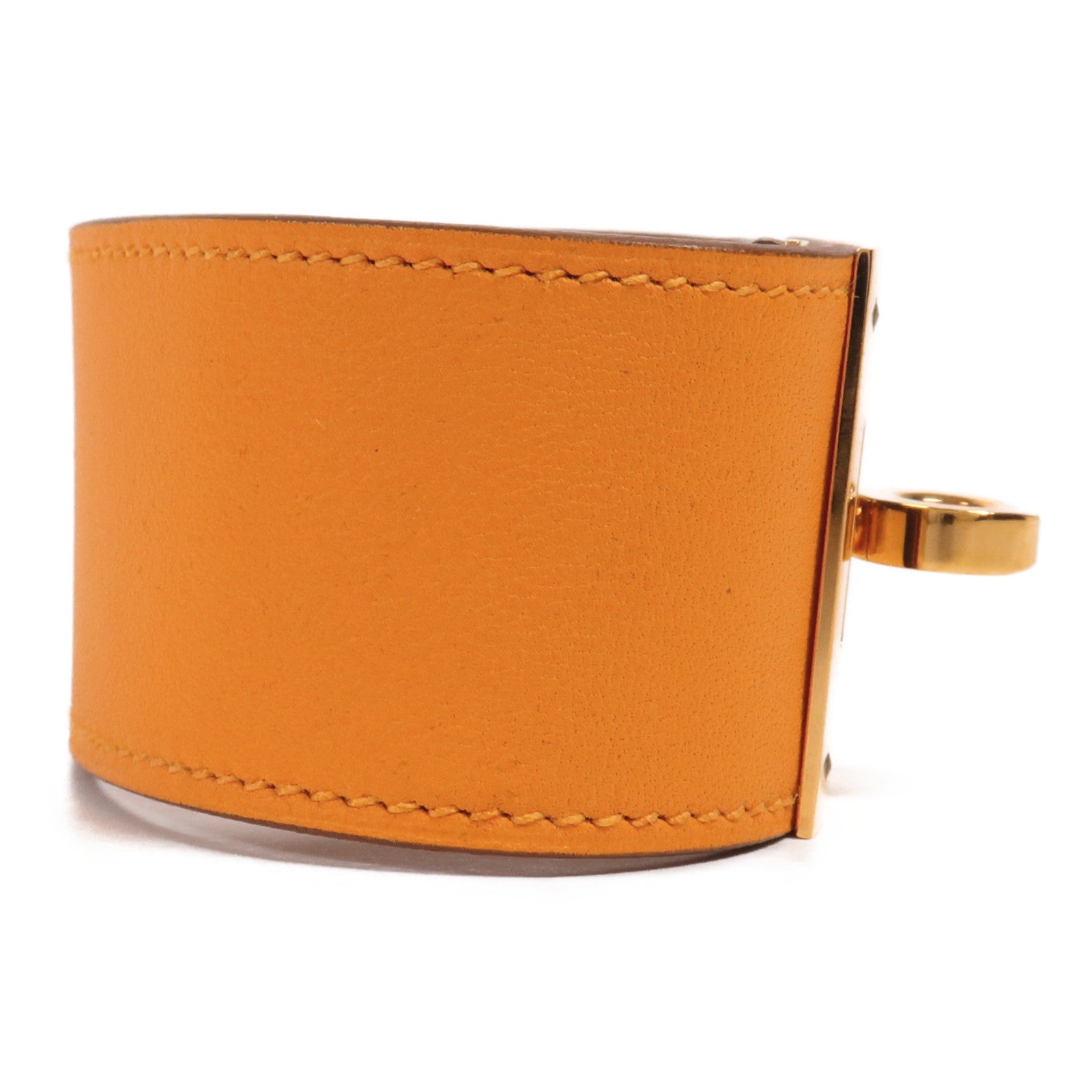 HERMES 【激減優惠】Swift皮革Kelly Dog金扣手帶