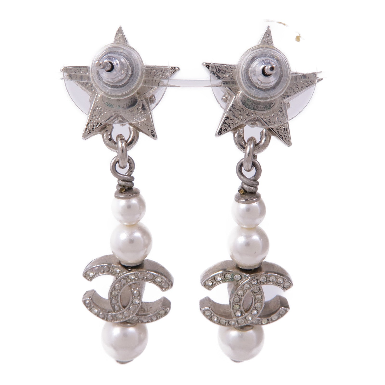 CHANEL PVC/金屬Earrings耳環