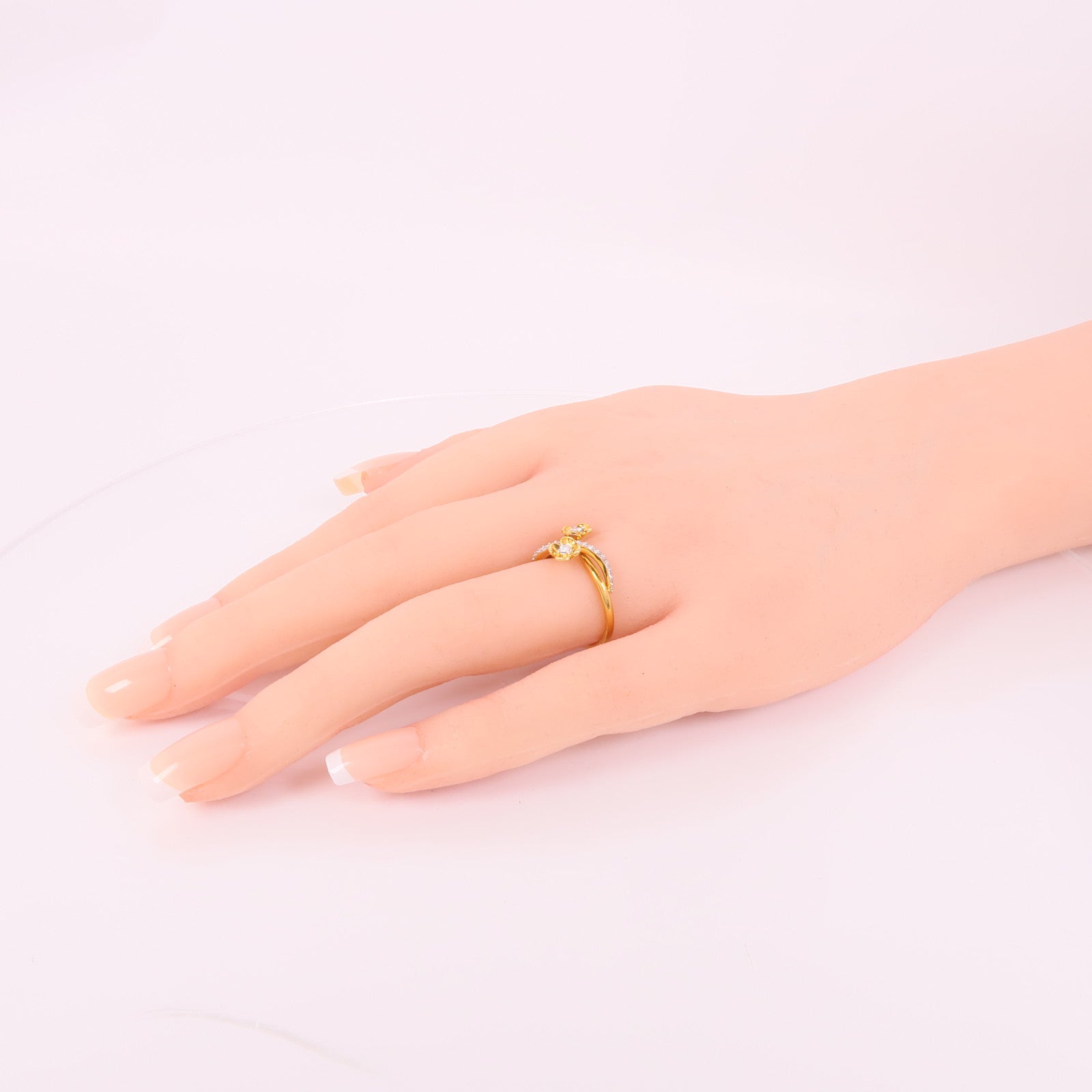 JEWELRY 18K黃金Diamond Ring鑽石戒指US#6