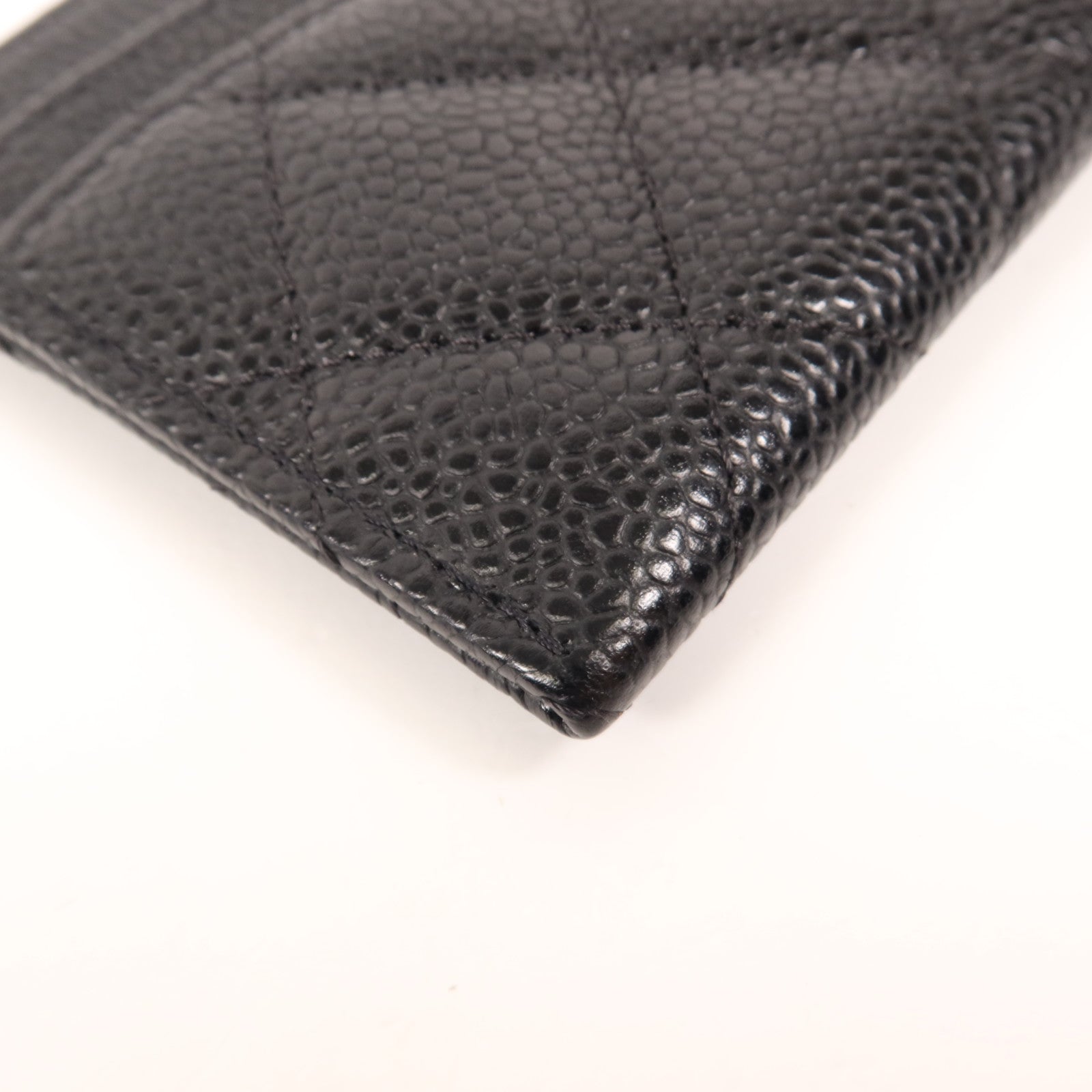 CHANEL 牛皮皮革Card Case金扣卡片套