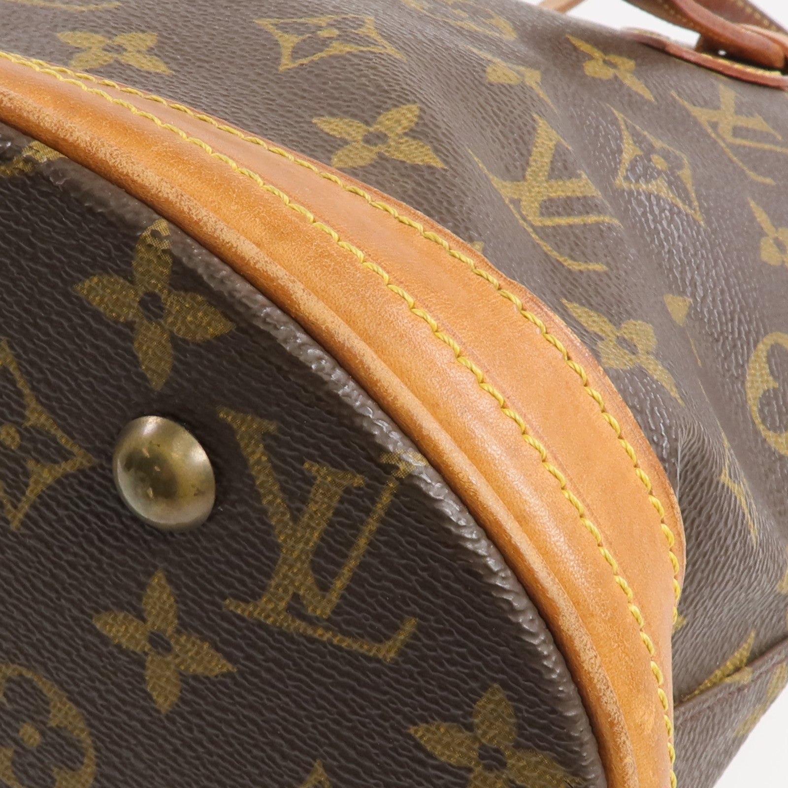 LOUIS VUITTON Monogram Bucket PM金扣手挽袋