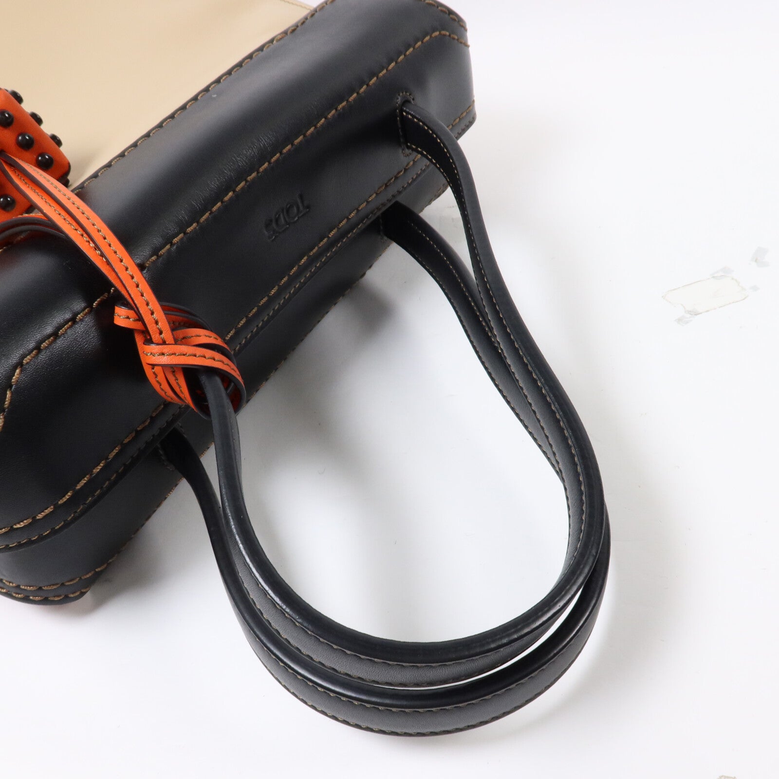 TOD'S 牛皮皮革Twist Bag手挽袋