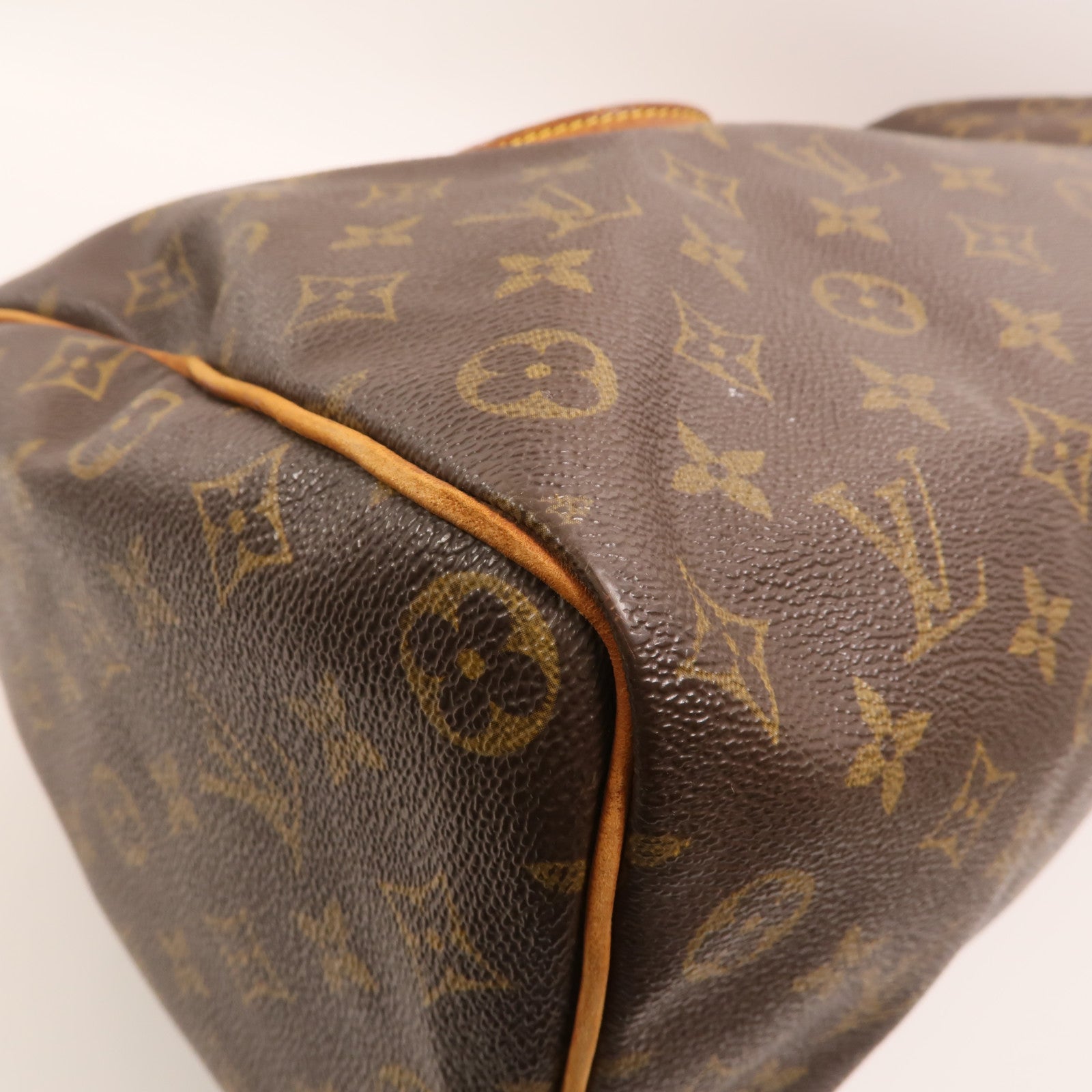 LOUIS VUITTON Monogram Speedy 35金扣手挽袋