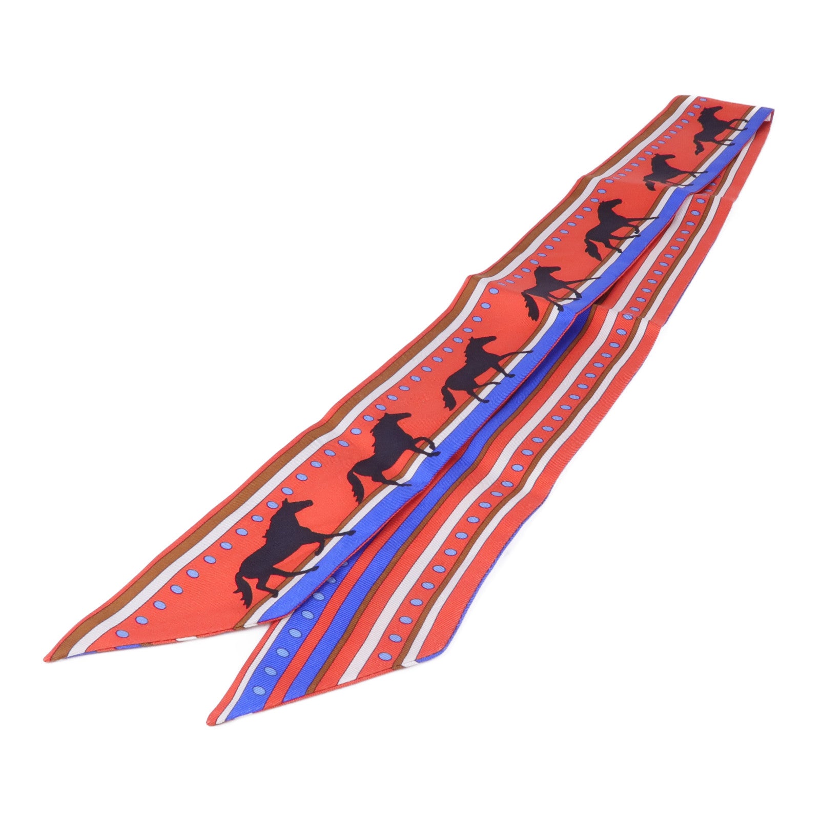 HERMES 絲質Twilly絲巾