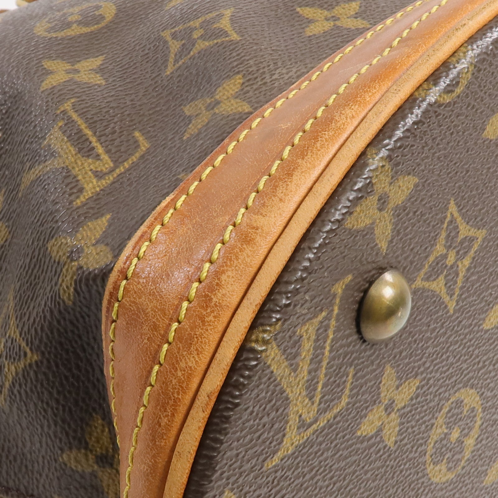 LOUIS VUITTON Monogram Bucket PM金扣手挽袋