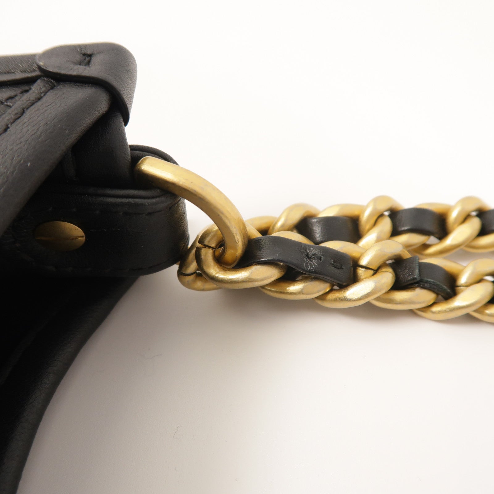 CHANEL 牛皮皮革24S Hobo手挽肩背兩用袋