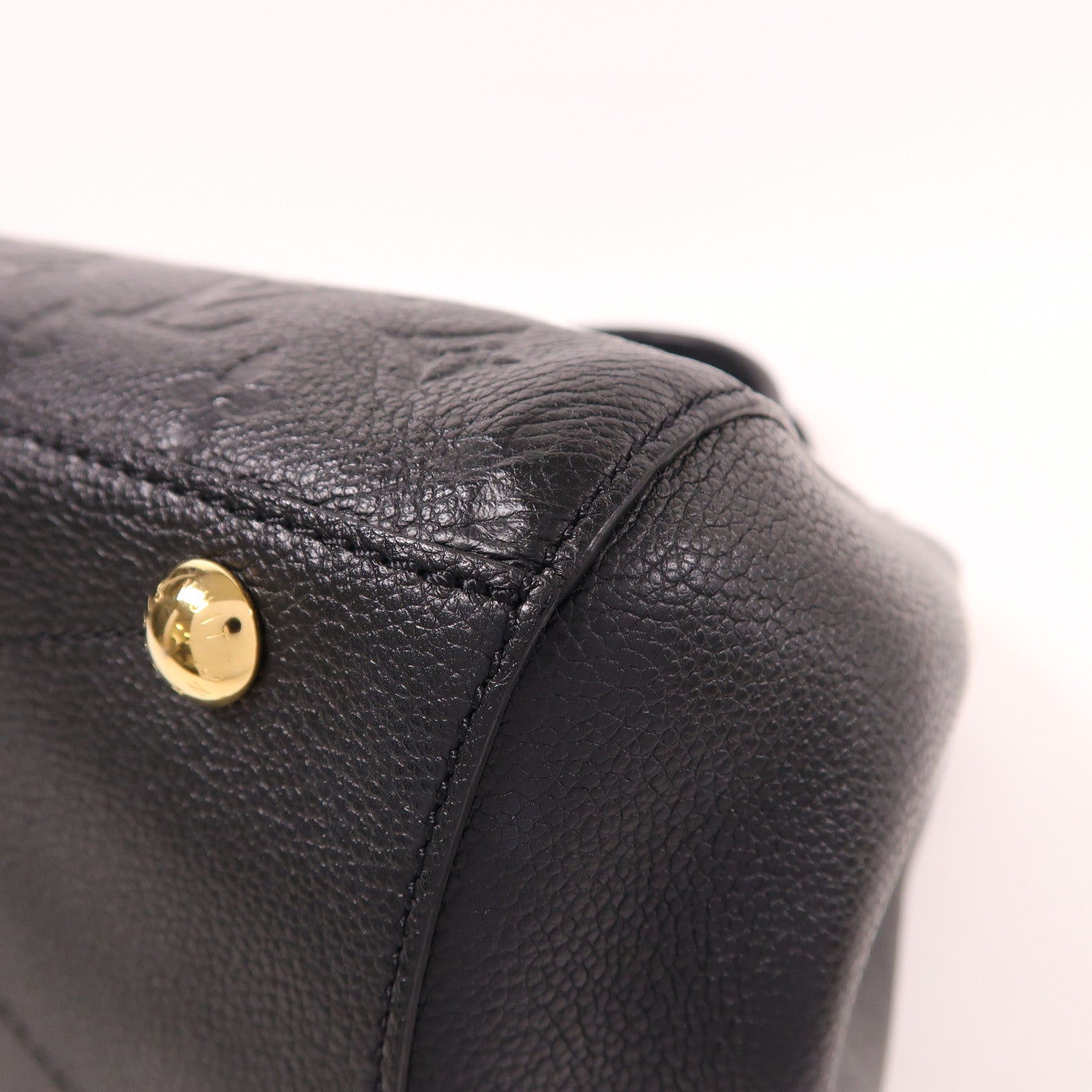 LOUIS VUITTON Monogram Empreinte Montaigne MM手挽肩背兩用袋