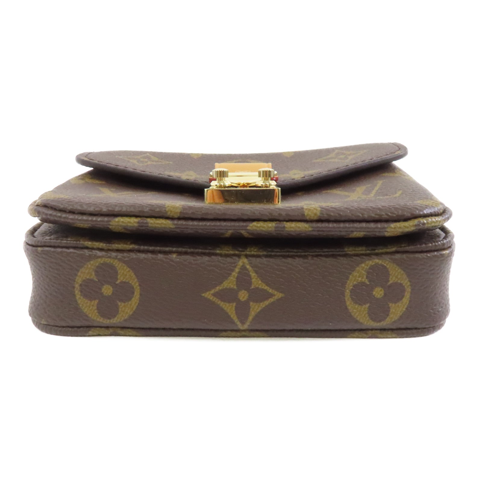 LOUIS VUITTON (PRICE DOWN) LV GHW Micro Metis 2way Shoulder Bag M81267 Monogram Brown
