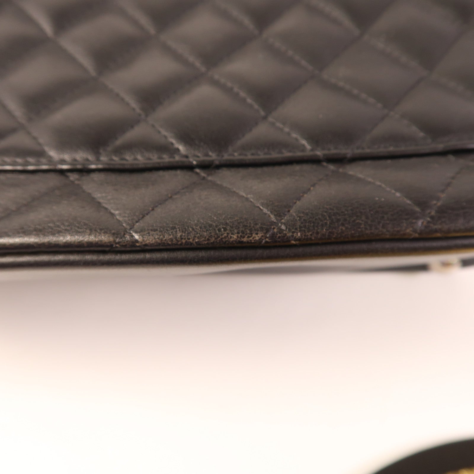 CHANEL 牛皮皮革Cambon Tote Bag銀扣手挽袋