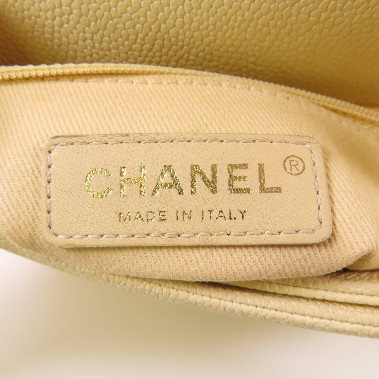 CHANEL 皮革Shoulder Bag金扣手挽肩背兩用袋