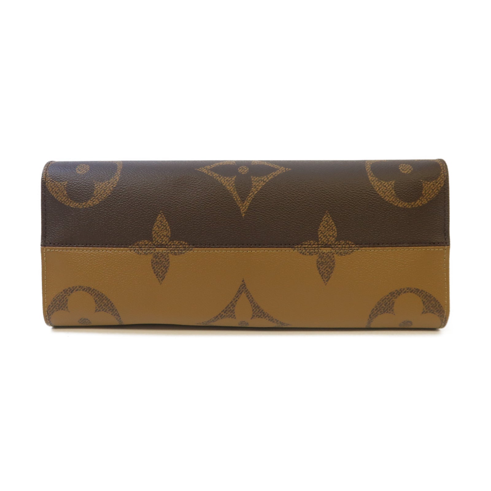 LOUIS VUITTON **【激減優惠】Monogram Giant On The Go MM金扣肩背袋啡色