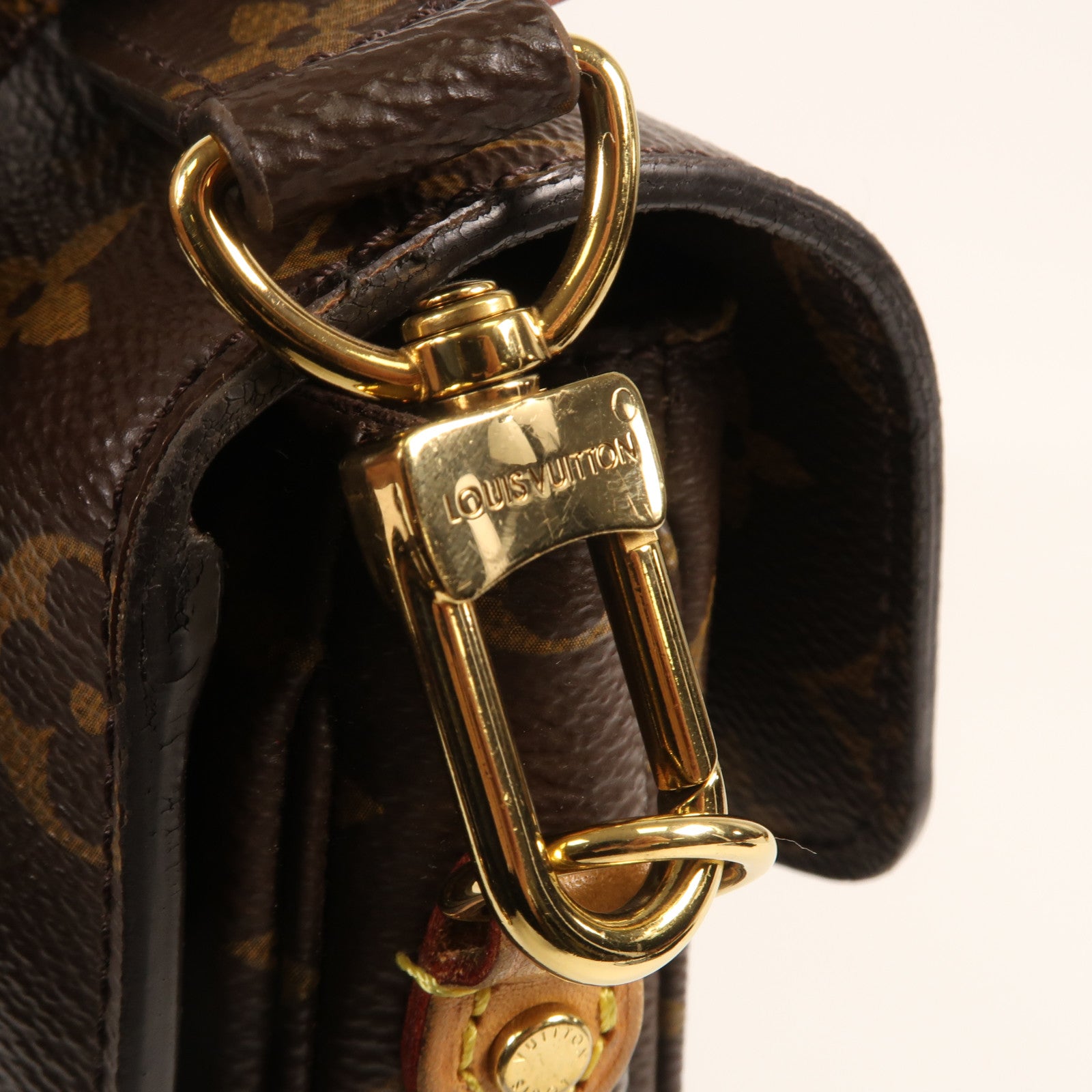 LOUIS VUITTON 【激減優惠】Monogram Pochette Metis MM金扣手挽肩背兩用袋