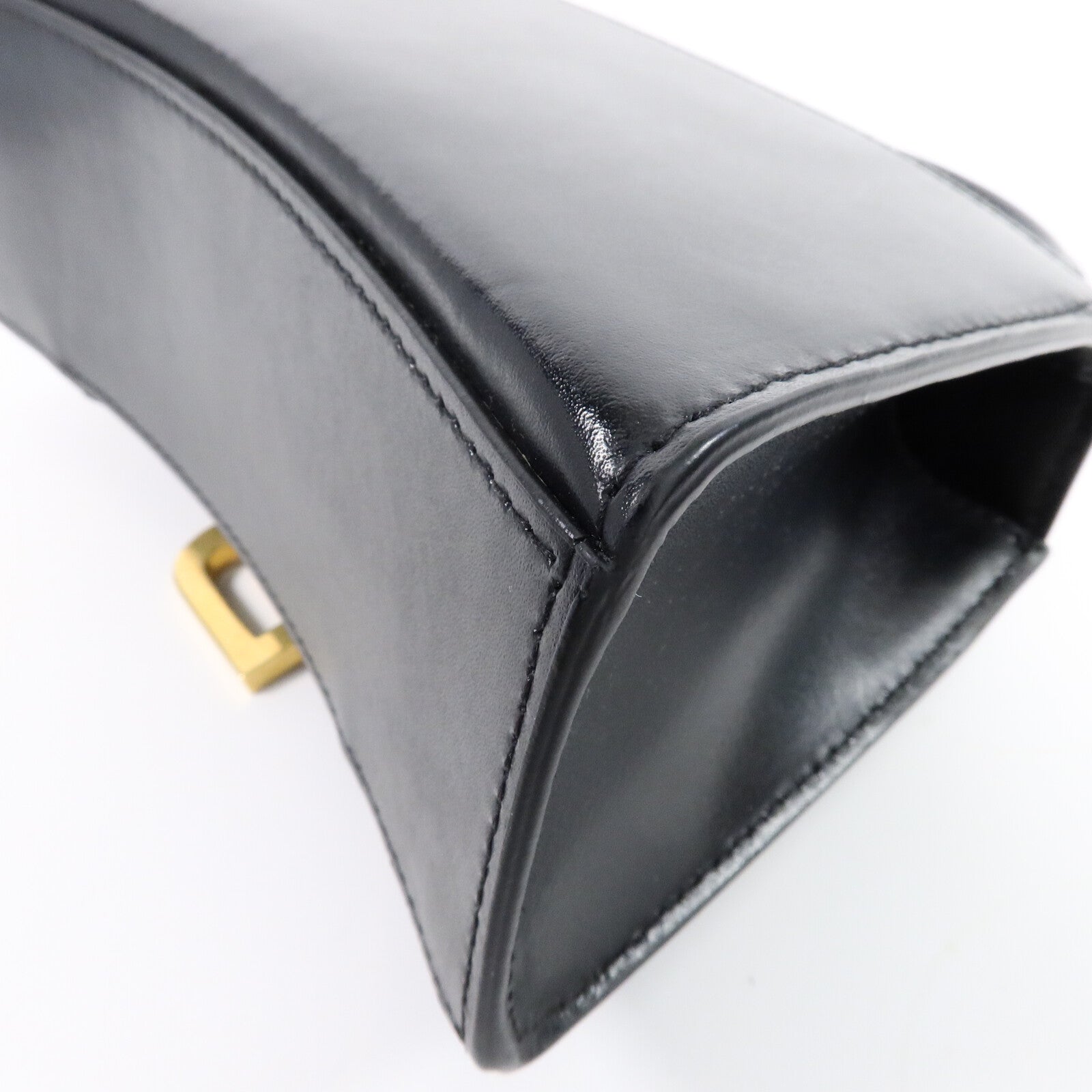 BALENCIAGA 牛皮皮革Hourglass XS手挽肩背兩用袋