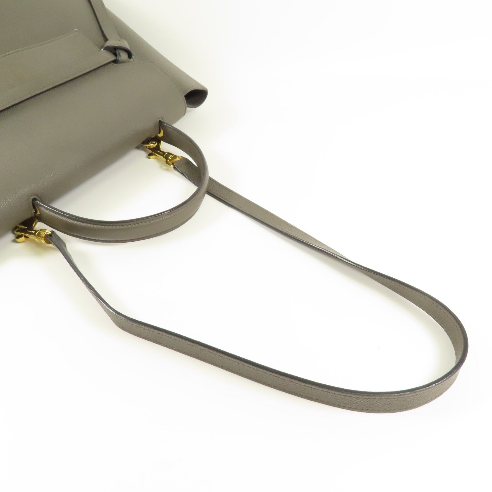 CELINE 牛皮皮革Mini Belt Bag金扣手挽肩背兩用袋