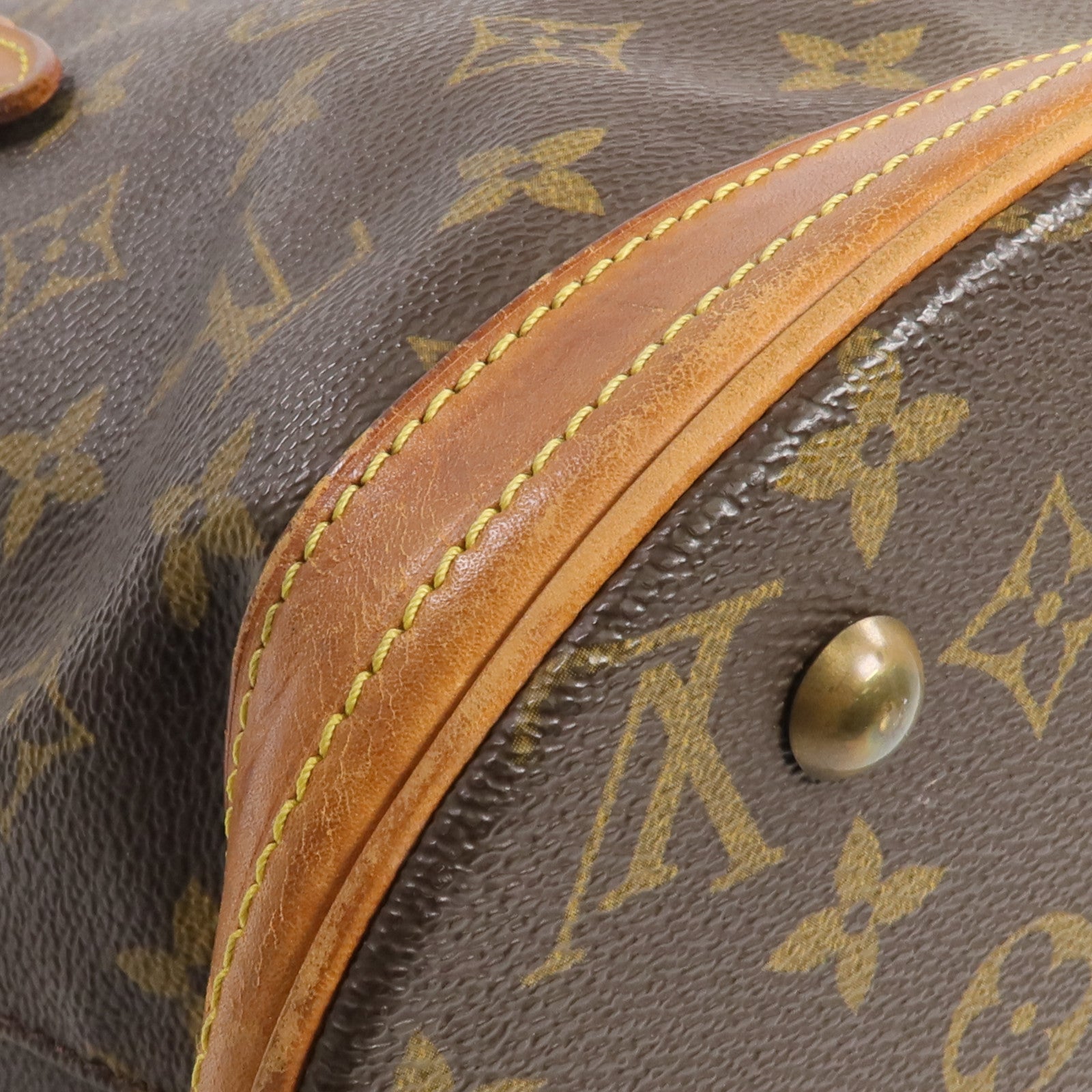 LOUIS VUITTON Monogram Bucket PM金扣手挽袋