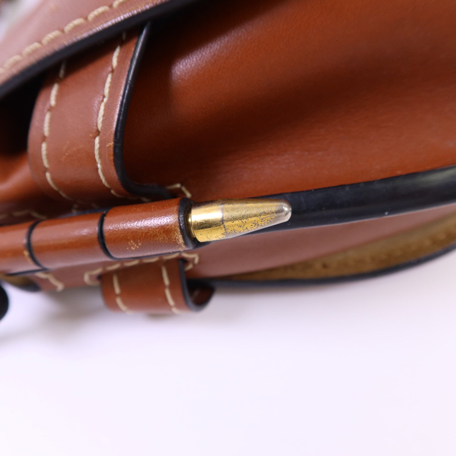 LOEWE 牛皮皮革Gate Small肩背袋