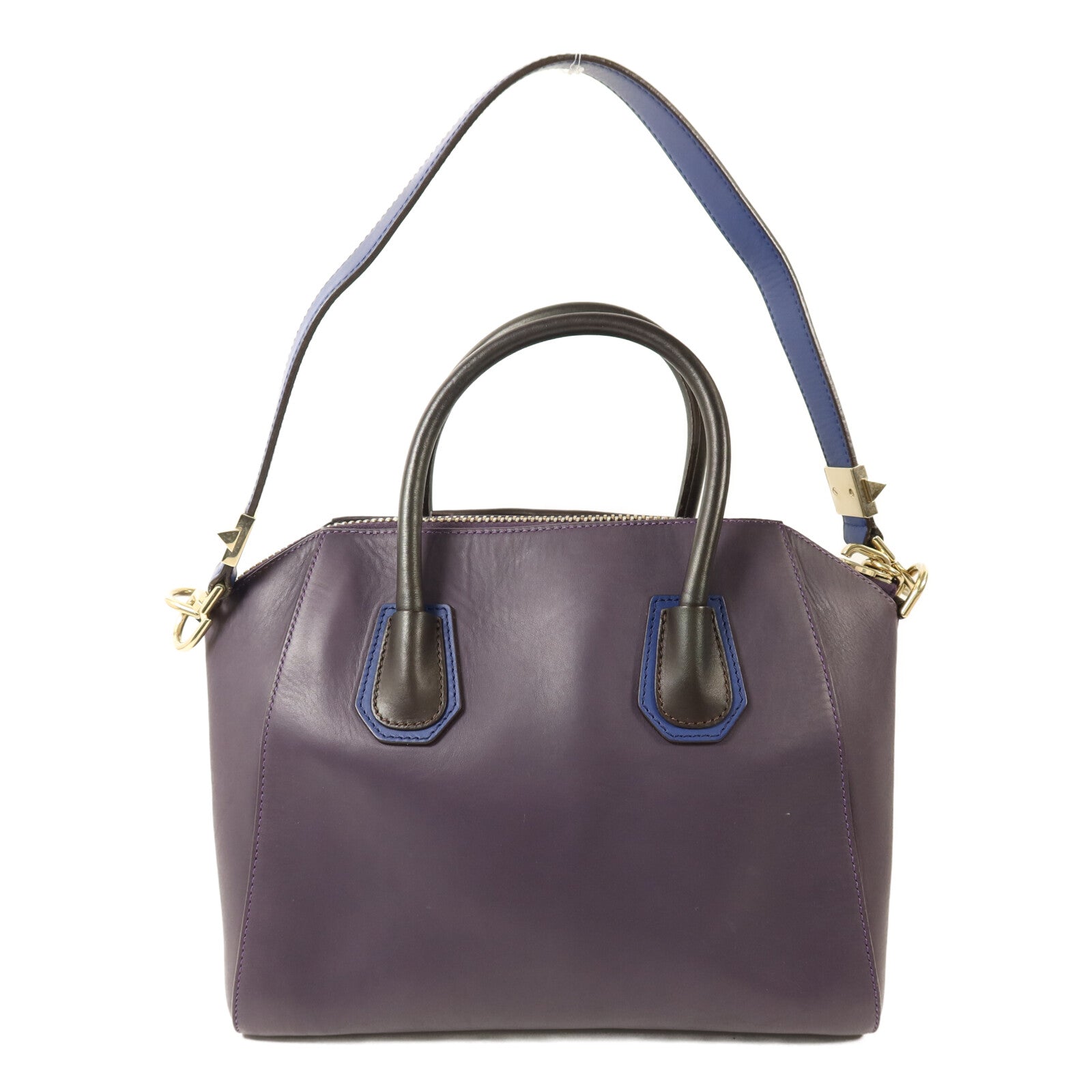 GIVENCHY 牛皮皮革Antigona Large金扣手挽肩背兩用袋