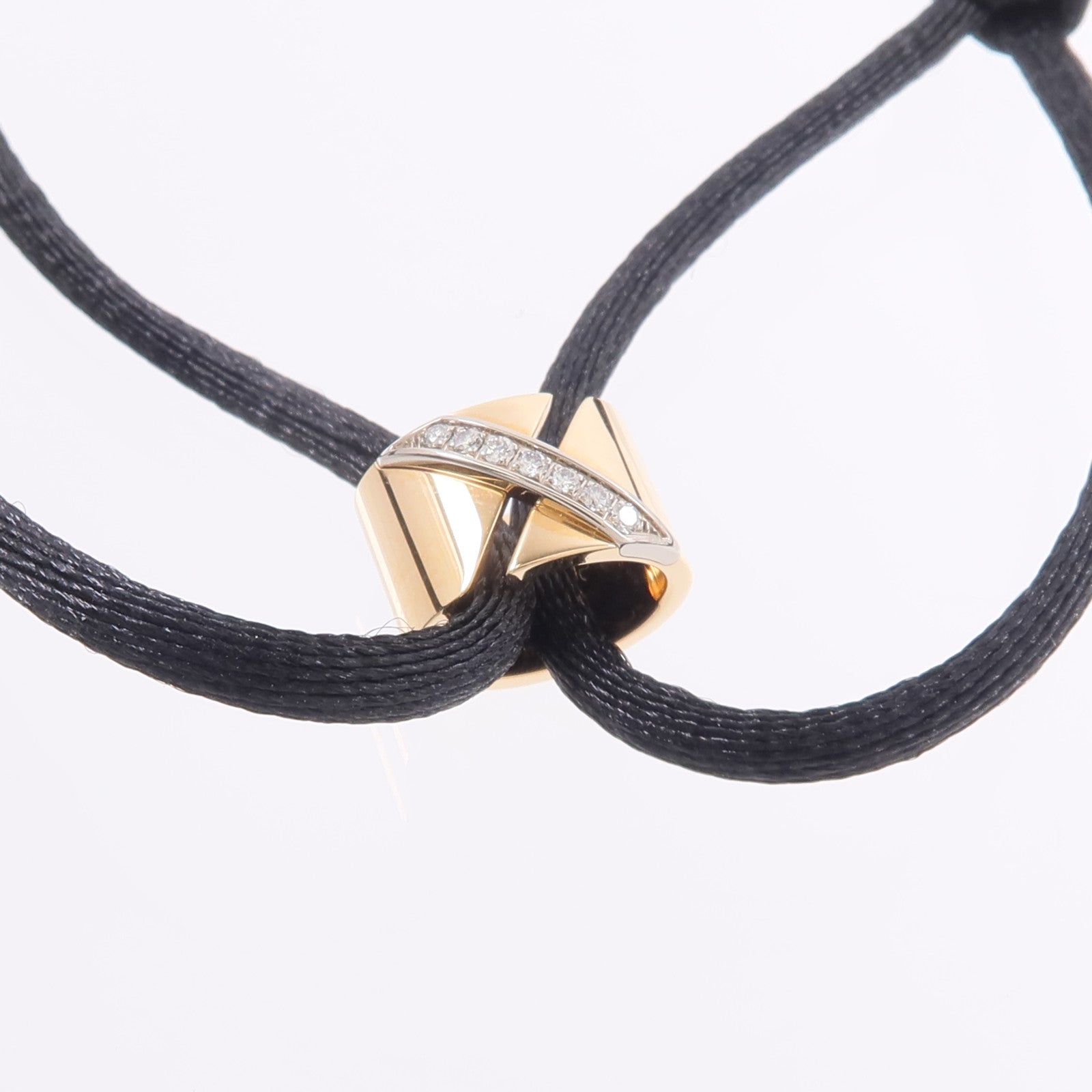 Chaumet 18K玫瑰金Liens Evidence鑽石手繩
