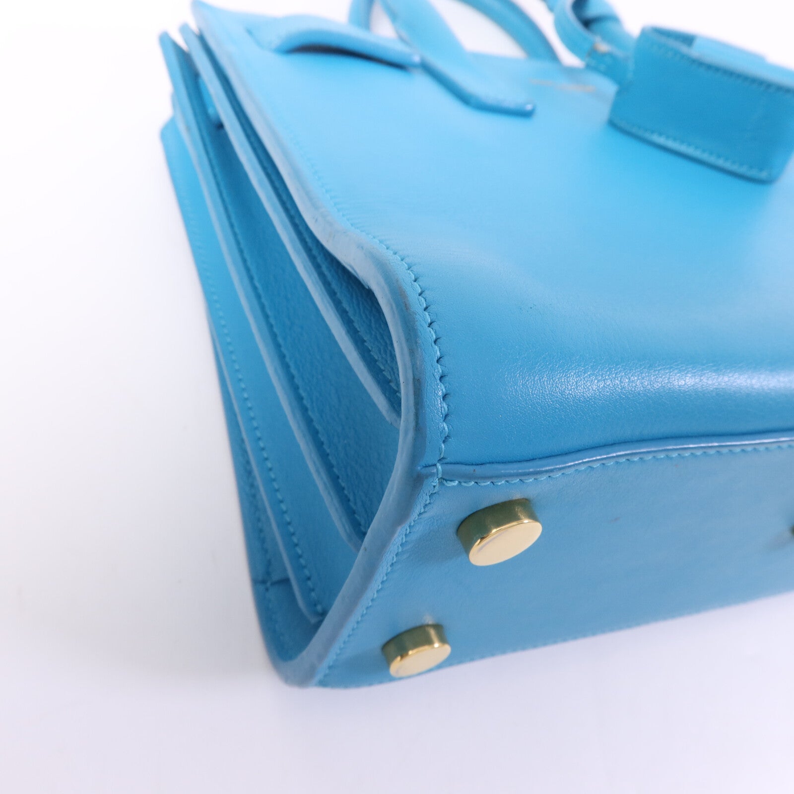 SAINT LAURENT 牛皮皮革Sac De Jour金扣手挽肩背兩用袋