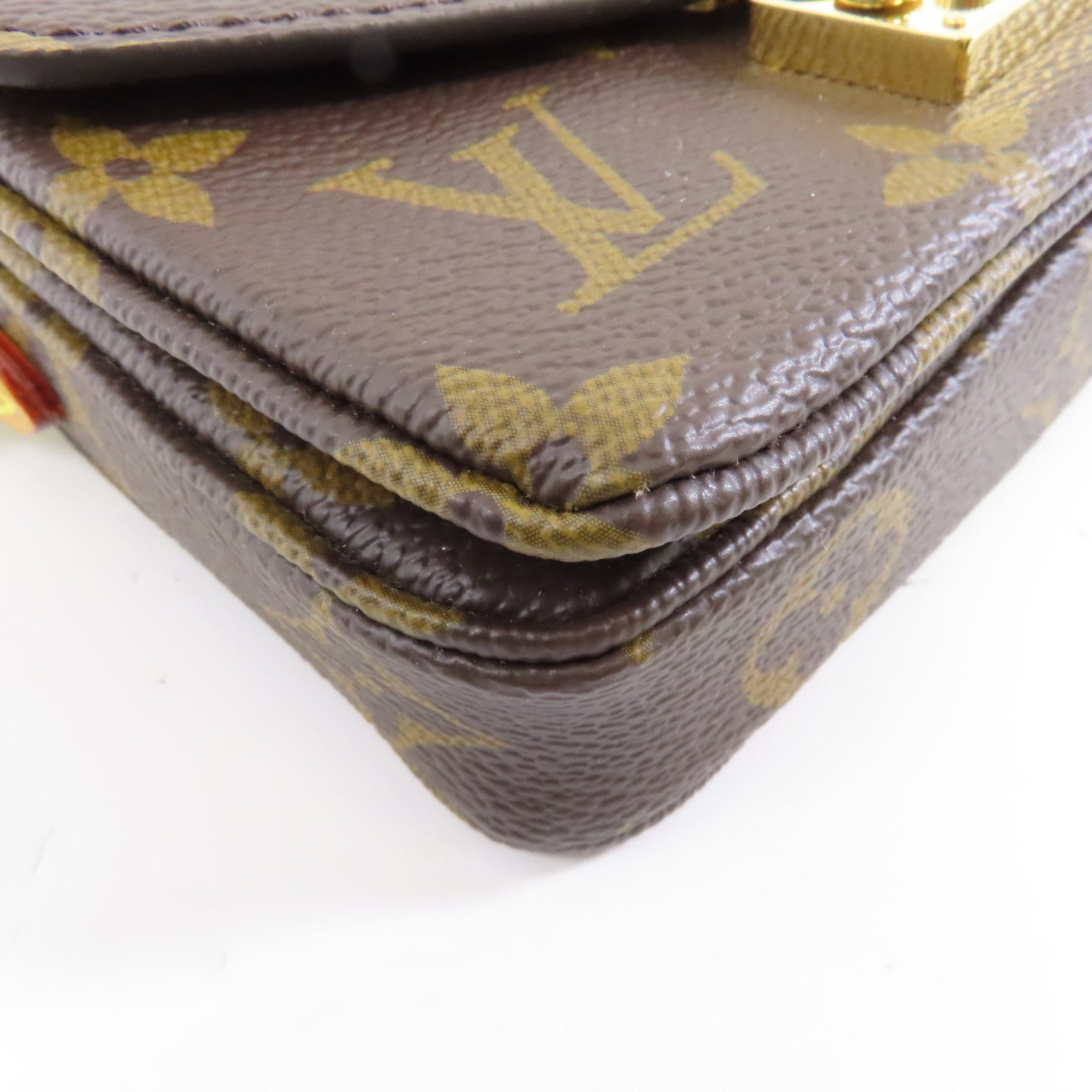 LOUIS VUITTON (PRICE DOWN) LV GHW Micro Metis 2way Shoulder Bag M81267 Monogram Brown
