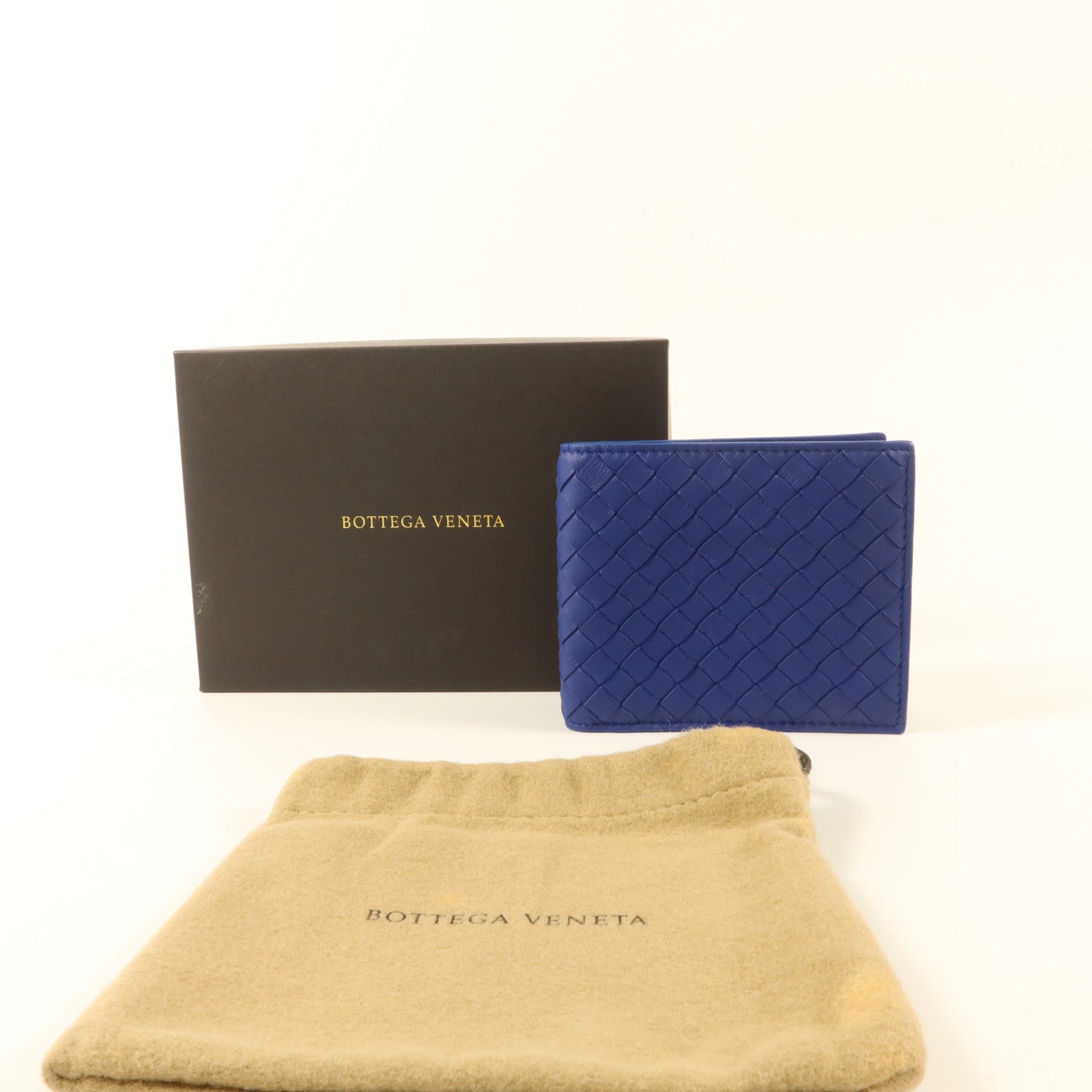 BOTTEGA VENETA 織紋皮革Bifold Wallet錢包
