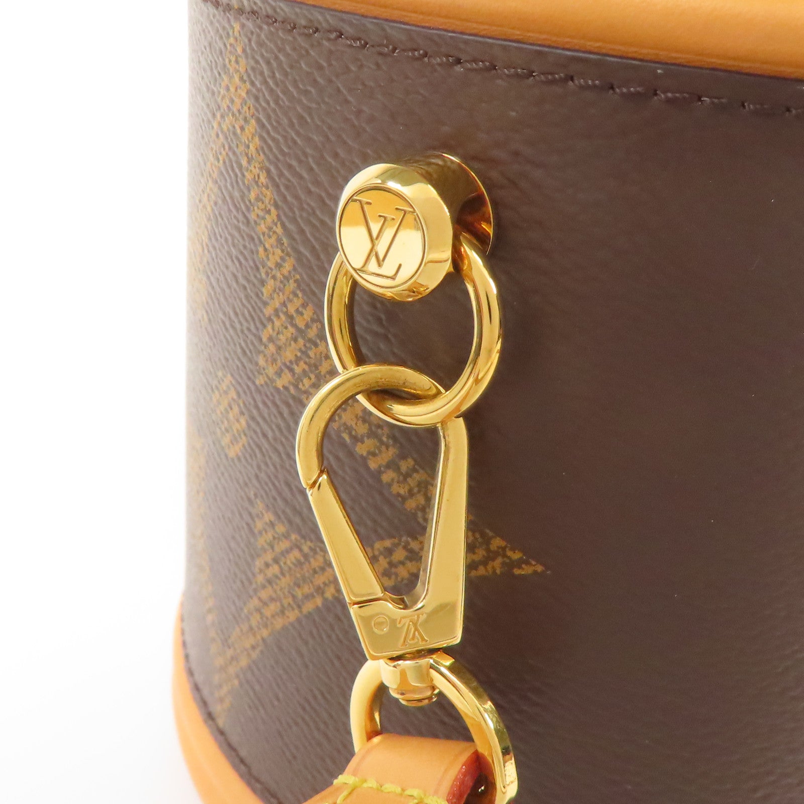 LOUIS VUITTON LV GHW Cannes 2way Shoulder Bag M44603 Monogram Giant Brown