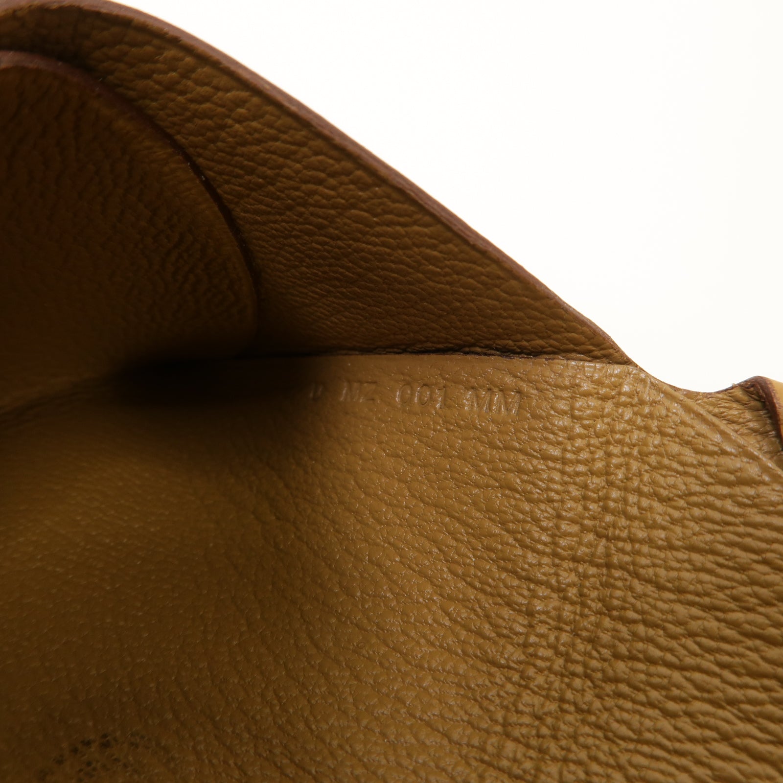 HERMES Swift皮革Calvi Duo Compact Card Holder銀扣卡片套芝麻色