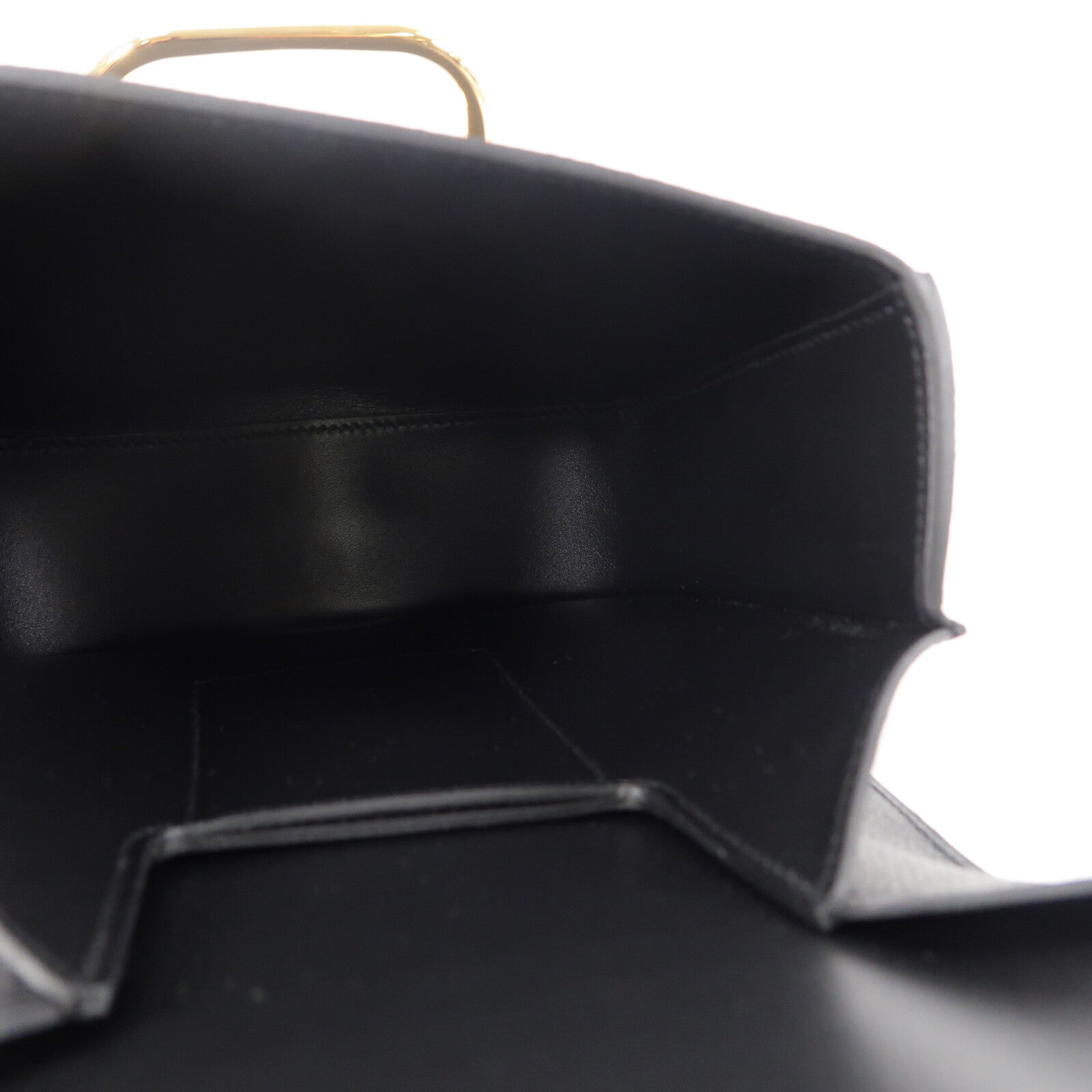 HERMES Epsom皮革Della Cavalleria Mini肩背袋Noir