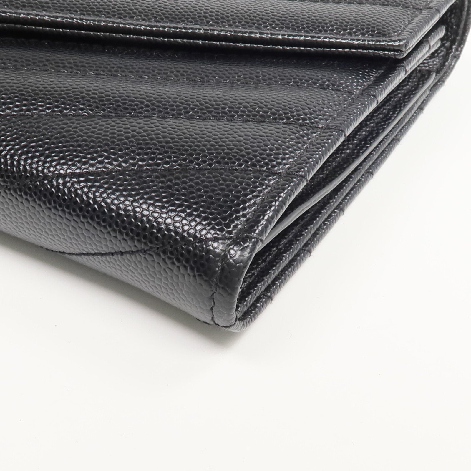 SAINT LAURENT 牛皮皮革Cassandre Clutch手拿包