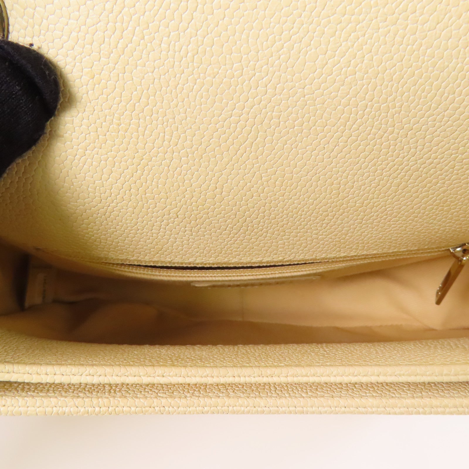 CHANEL 皮革Shoulder Bag金扣手挽肩背兩用袋