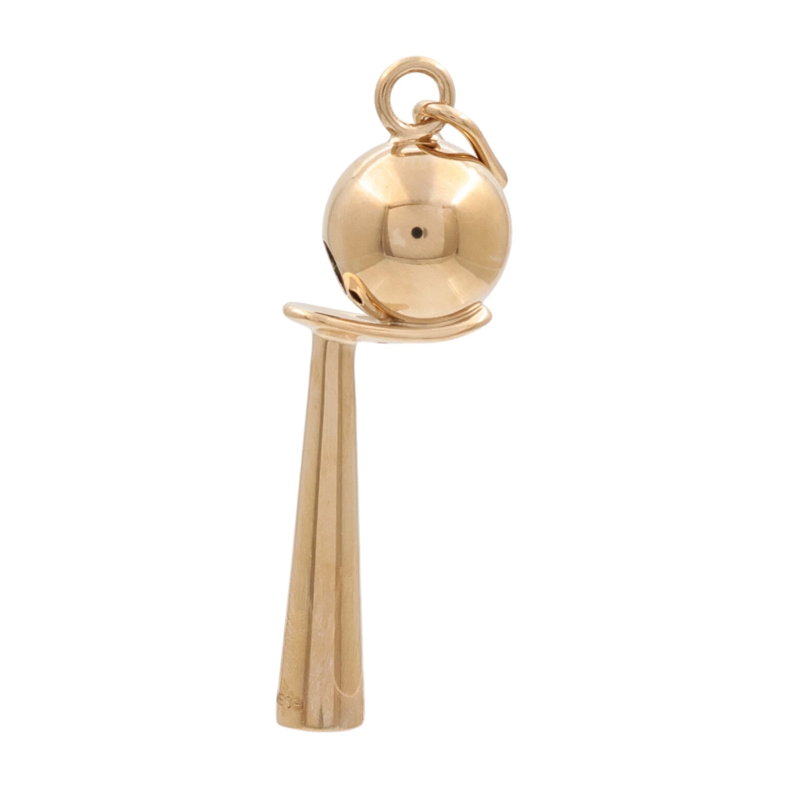 HERMES 金屬Whistle Pendant吊墜