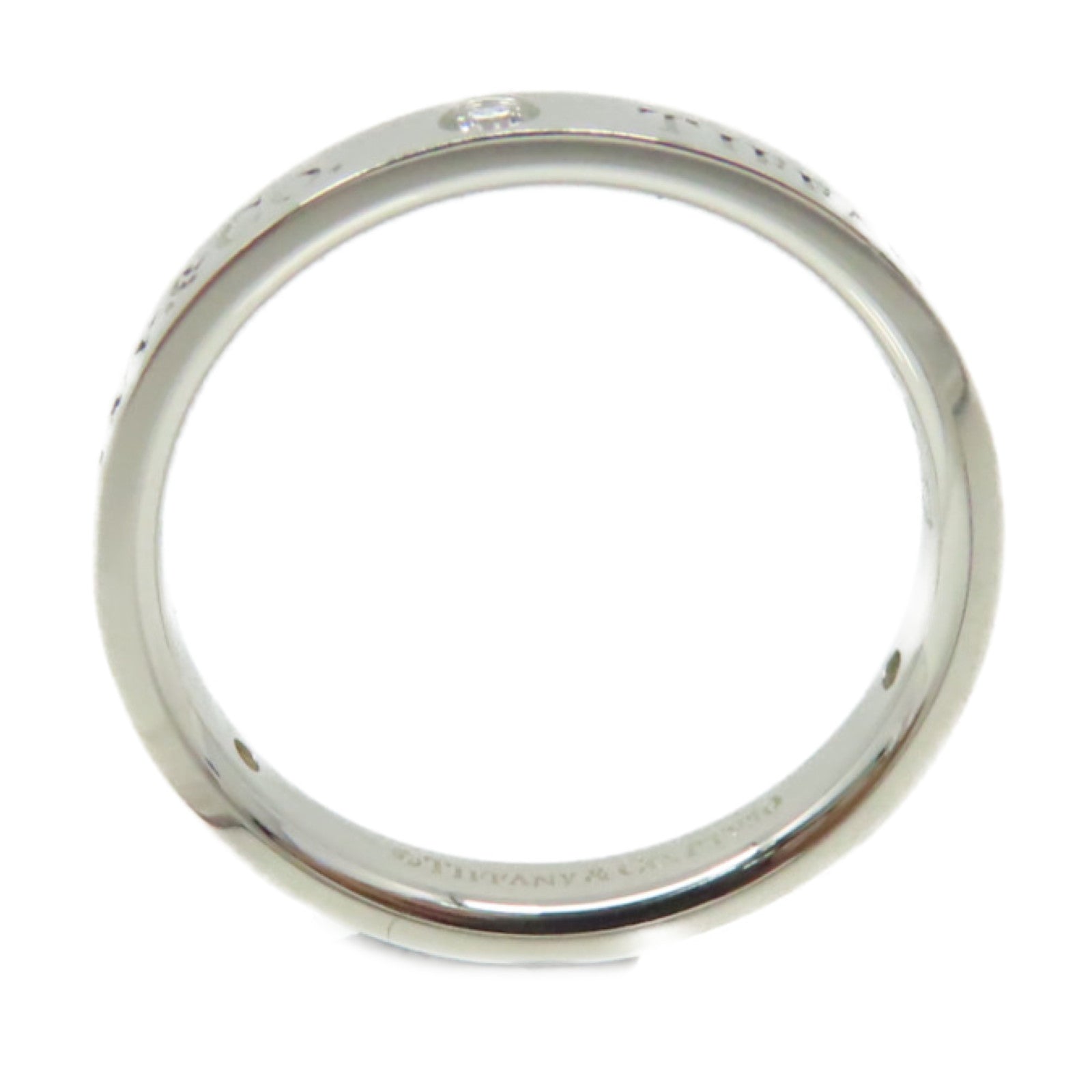 TIFFANY＆CO **【激減優惠】PT950鉑金Platinum Ring戒指US#7