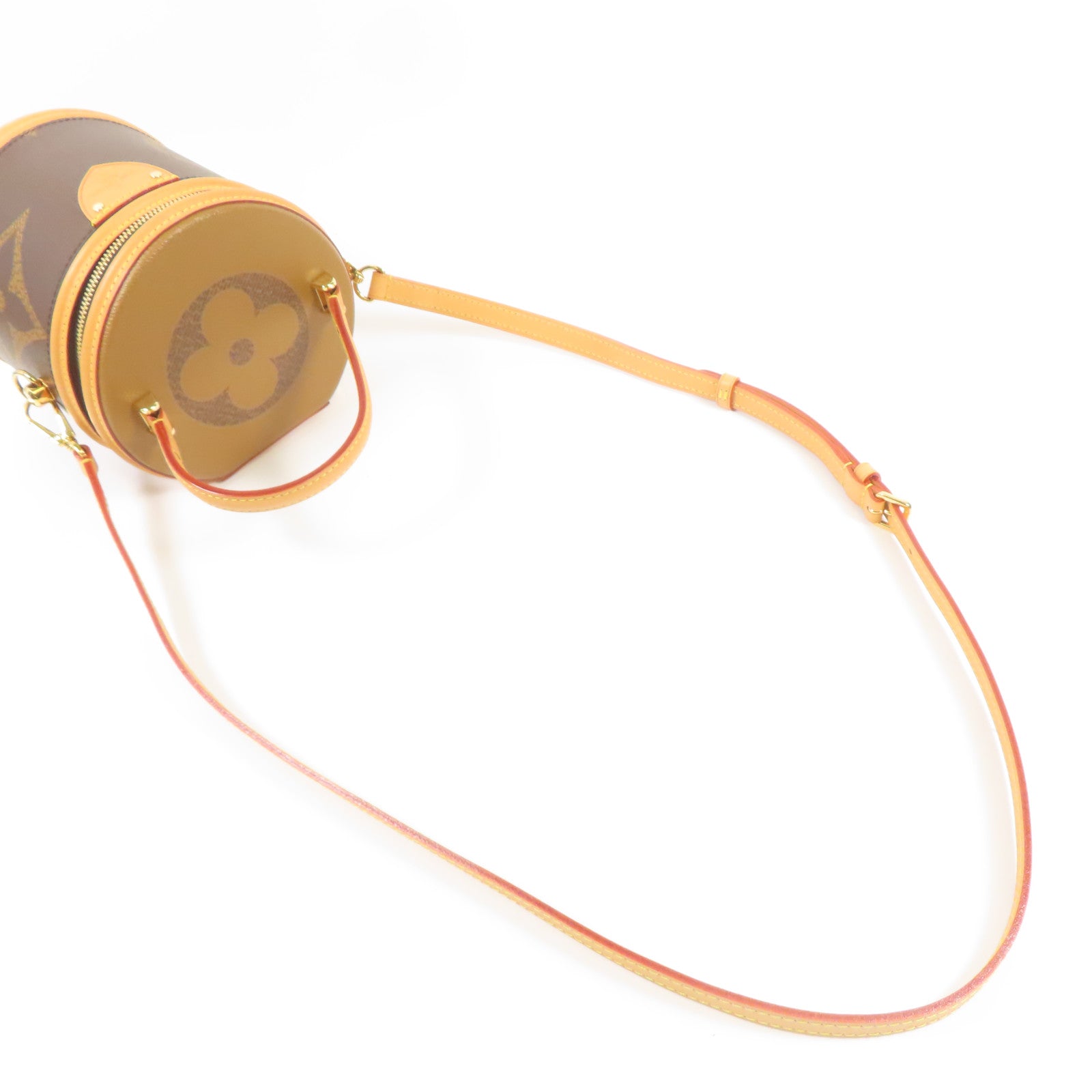 LOUIS VUITTON LV GHW Cannes 2way Shoulder Bag M44603 Monogram Giant Brown